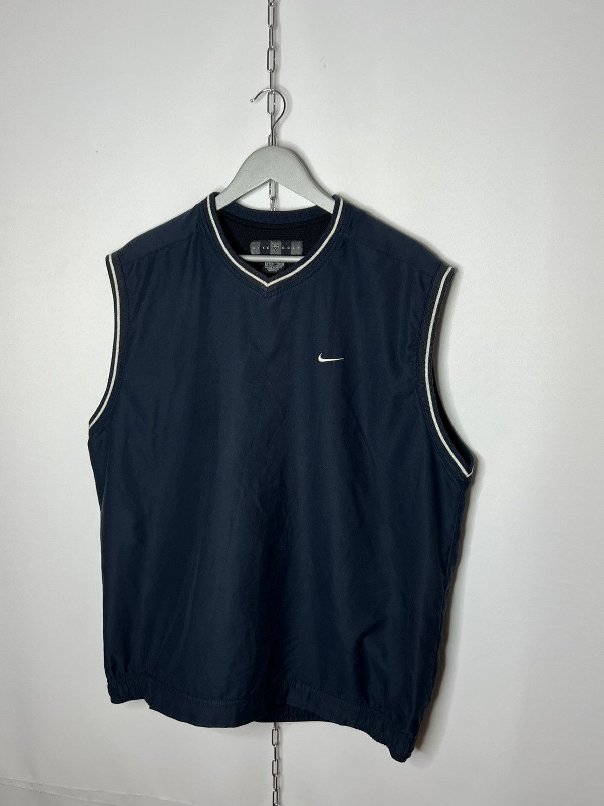 Nike Vintage 90s Nike Golf Nylon Vest Travis Scott Style Tn Size US XL / EU 56 / 4 - 2 Thumbnail