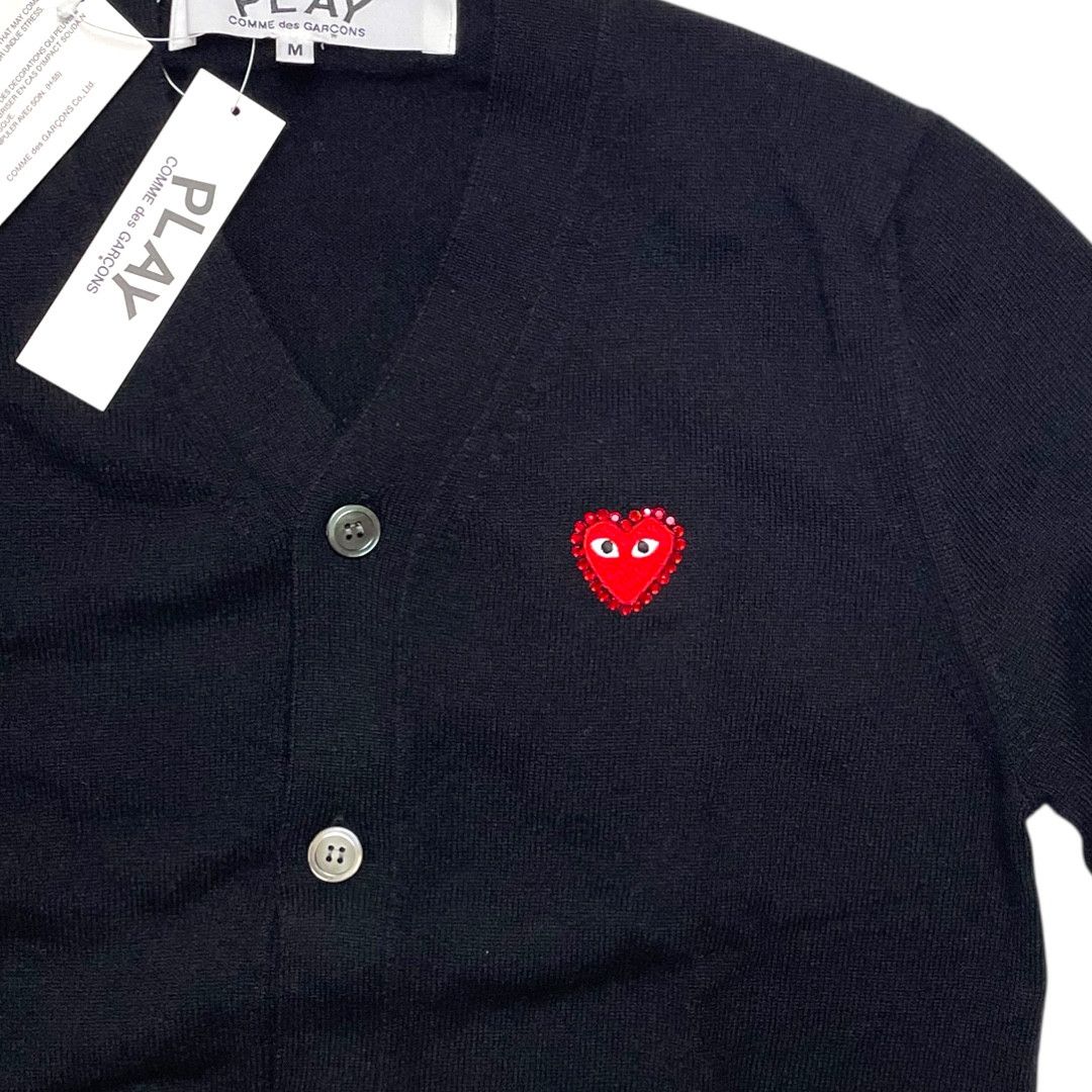 Comme des Garcons PLAY COMME des GARÇONS PLAY Cardigan Red Heart Logo Size M / US 6-8 / IT 42-44 - 4 Thumbnail