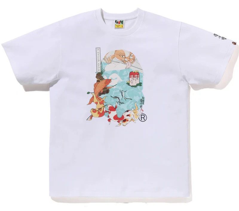 Bape Bape Ukiyo-e Tee Size ONE SIZE - 1 Thumbnail