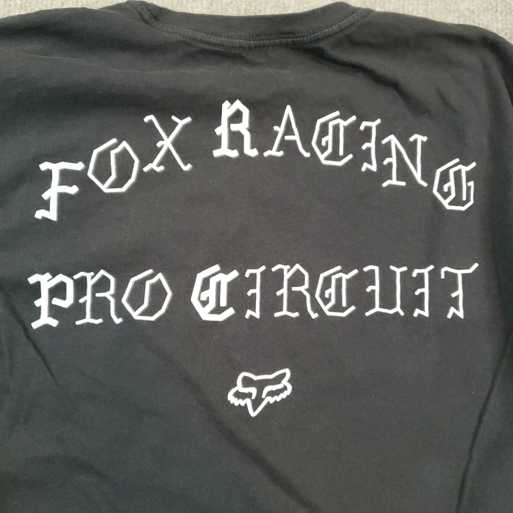 Vintage Mens Large Black Crew Neck Short Sleeve Premium Fit Fox Facing T Shirt Size US L / EU 52-54 / 3 - 8 Thumbnail