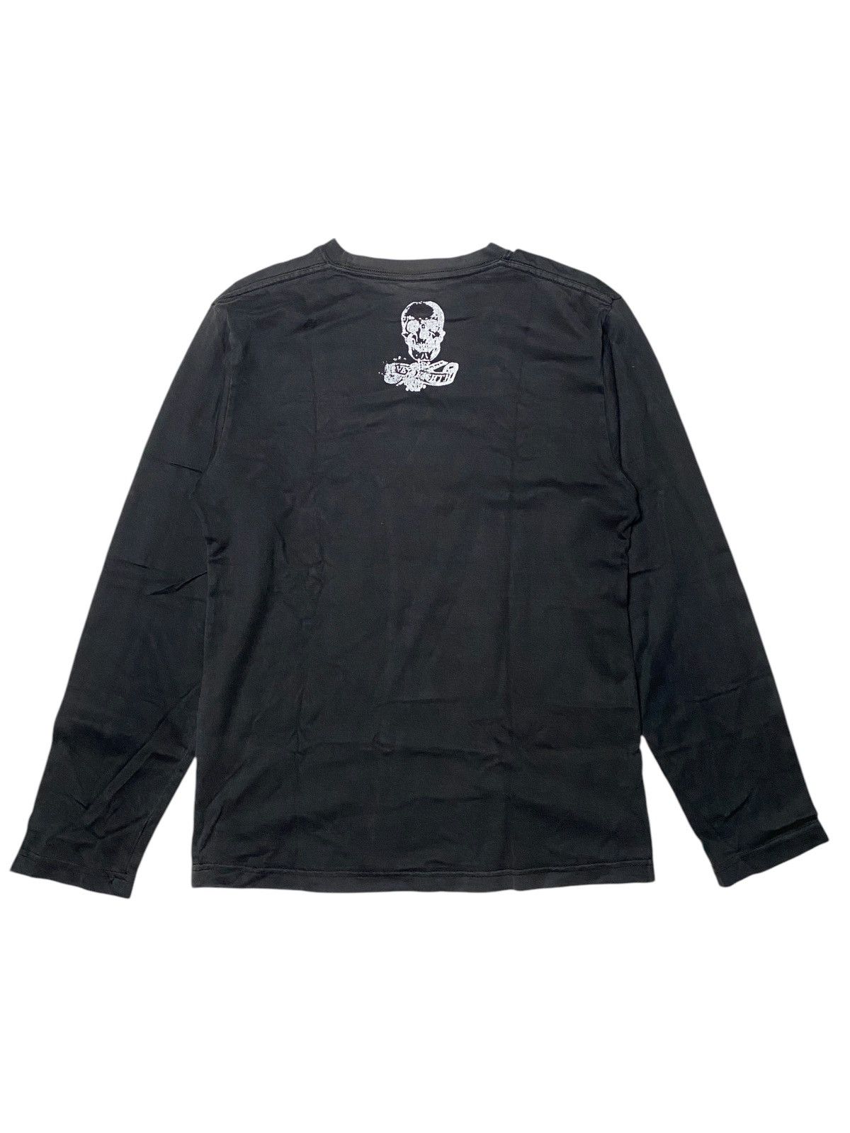 If Six Was Nine 2000's TVW Skull Longsleeve Size US M / EU 48-50 / 2 - 2 Thumbnail