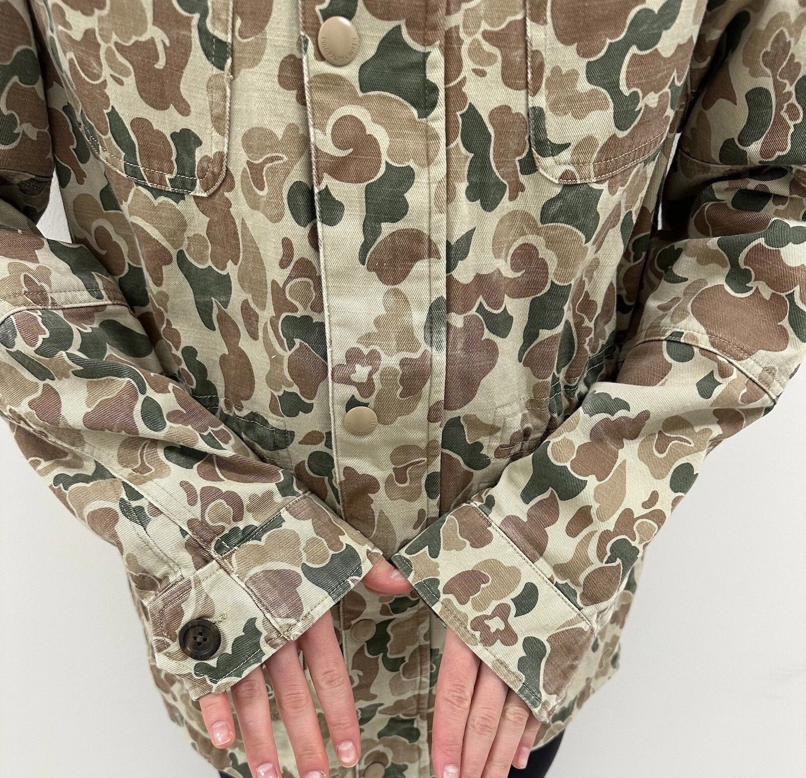 Polo Ralph Lauren Polo Ralph Lauren Military USA Flag Camo Women Jacket Army Size XXL / US 16-18 / IT 52-54 - 13 Thumbnail