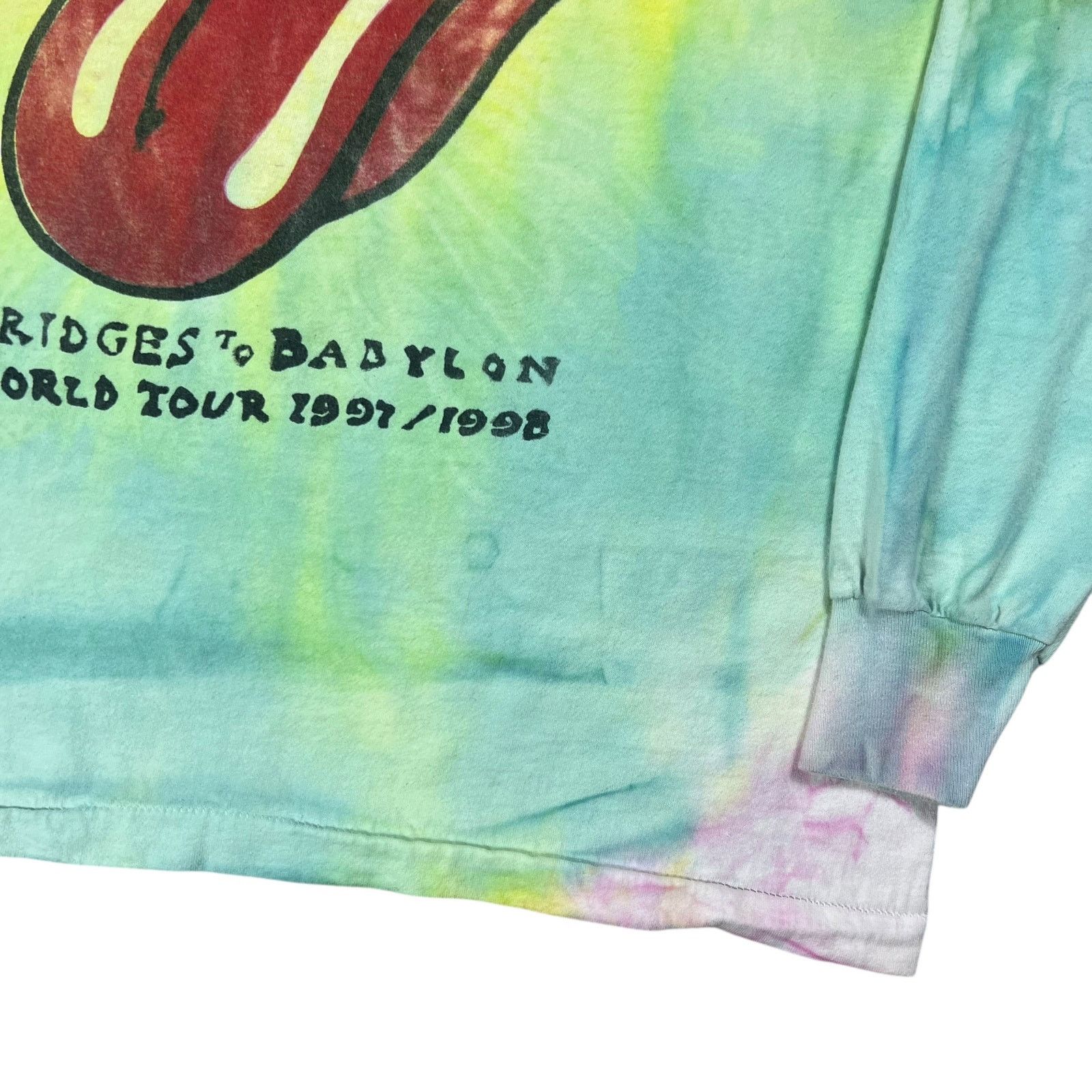 Band Tees × Fruit Of The Loom × Vintage 1998 The Rolling Stones Bridges to Babylon tour long sleeve Size US XL / EU 56 / 4 - 3 Thumbnail