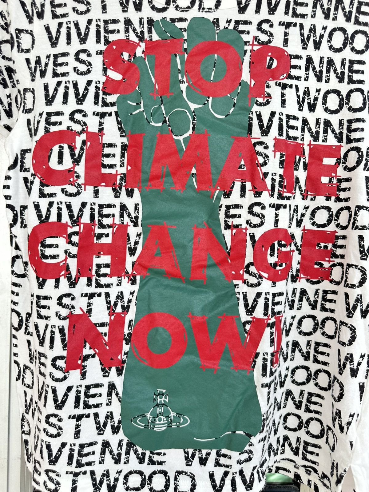 Vivienne Westwood Vivienne Westwood Stop Climate Change Now Tee Size M / US 6-8 / IT 42-44 - 2 Thumbnail