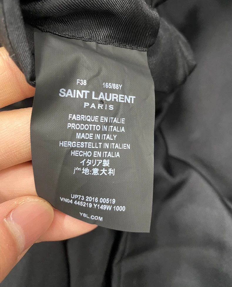Saint Laurent Paris saint Laurent parisSingle Button blazer 2503-Nextarrow Size XS / US 0-2 / IT 36-38 - 4 Thumbnail