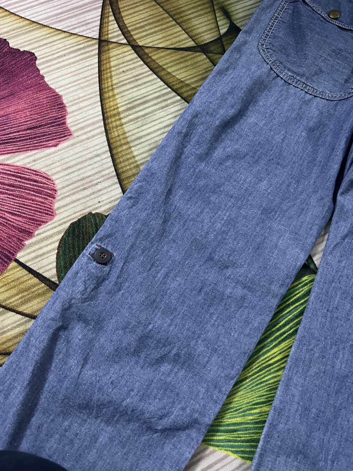 Japanese Brand EDWIN BAGGY JEANS Size US 31 - 11 Thumbnail
