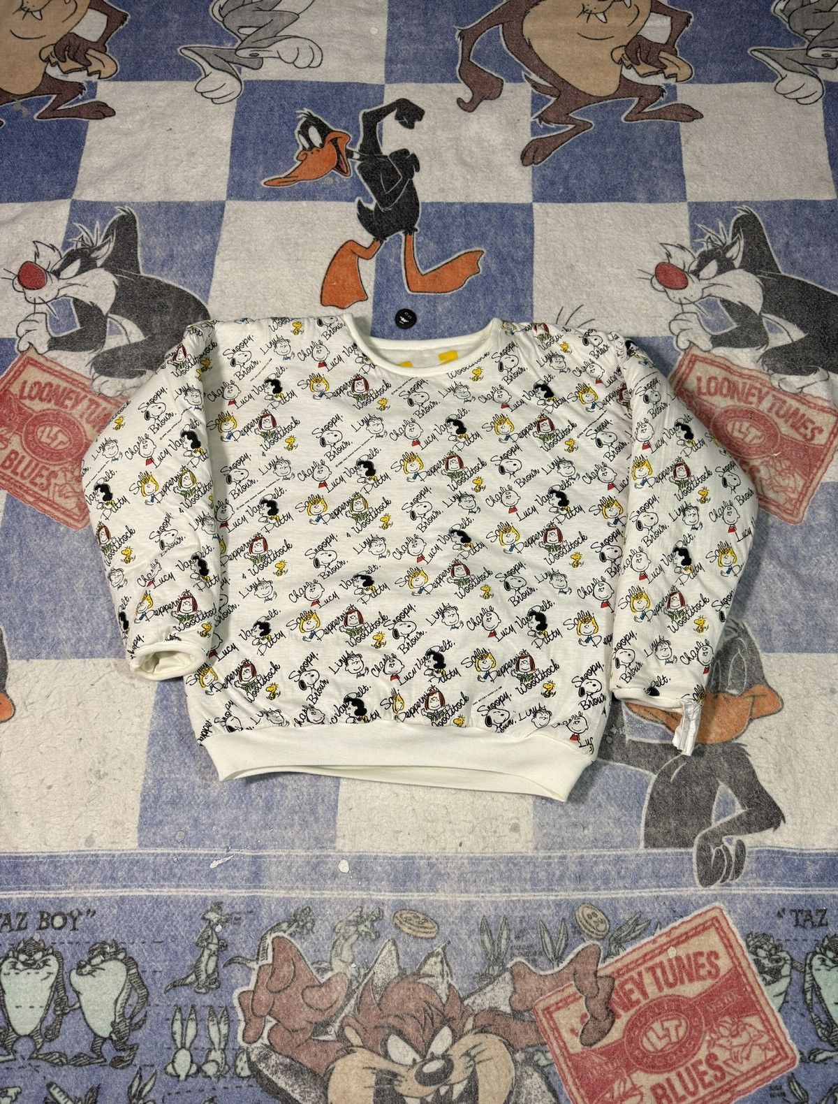 Peanuts Vintage peanuts reversible insulated crewneck Size US M / EU 48-50 / 2 - 5 Thumbnail