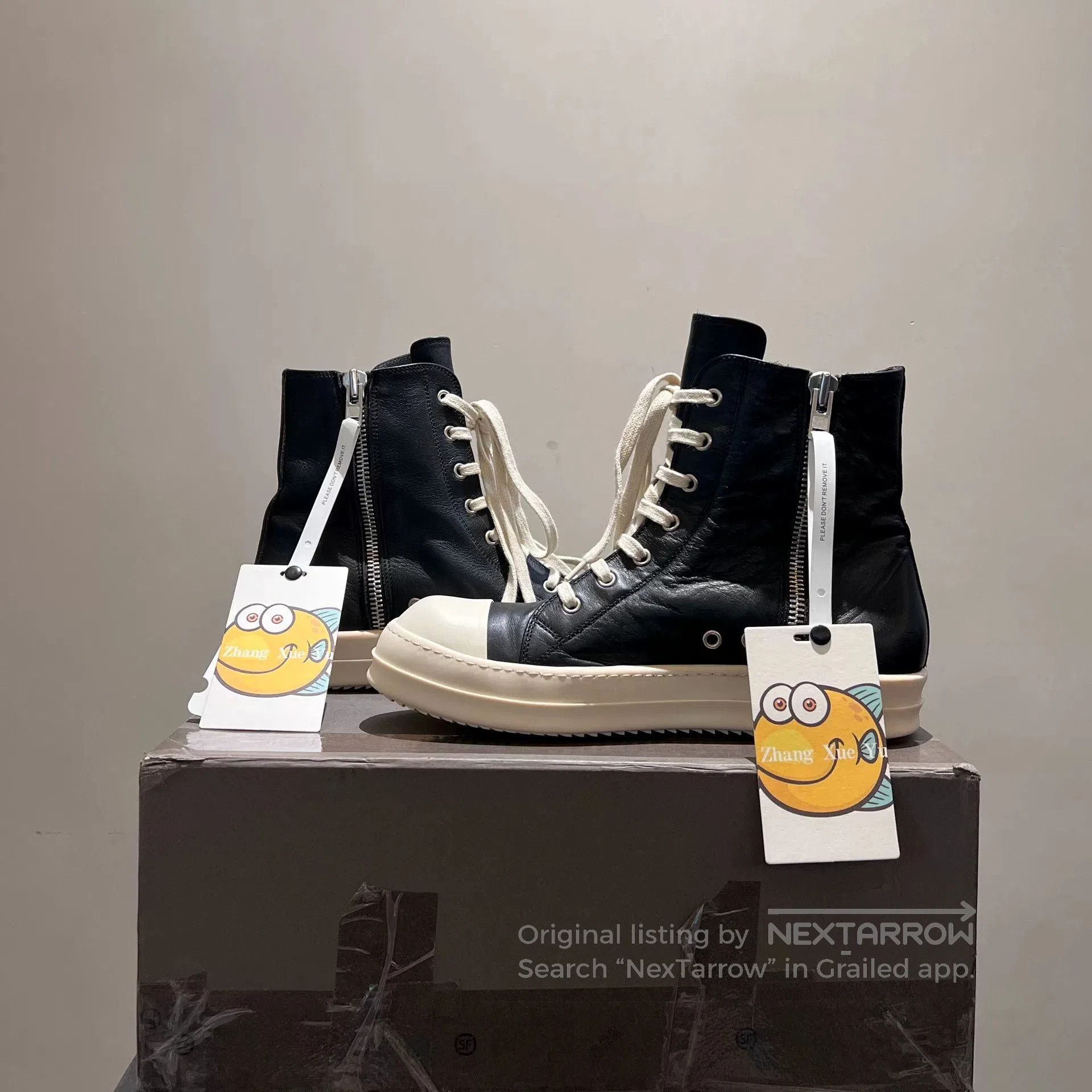 Rick Owens rick owens high. Size US 8 / EU 41 - 4 Thumbnail