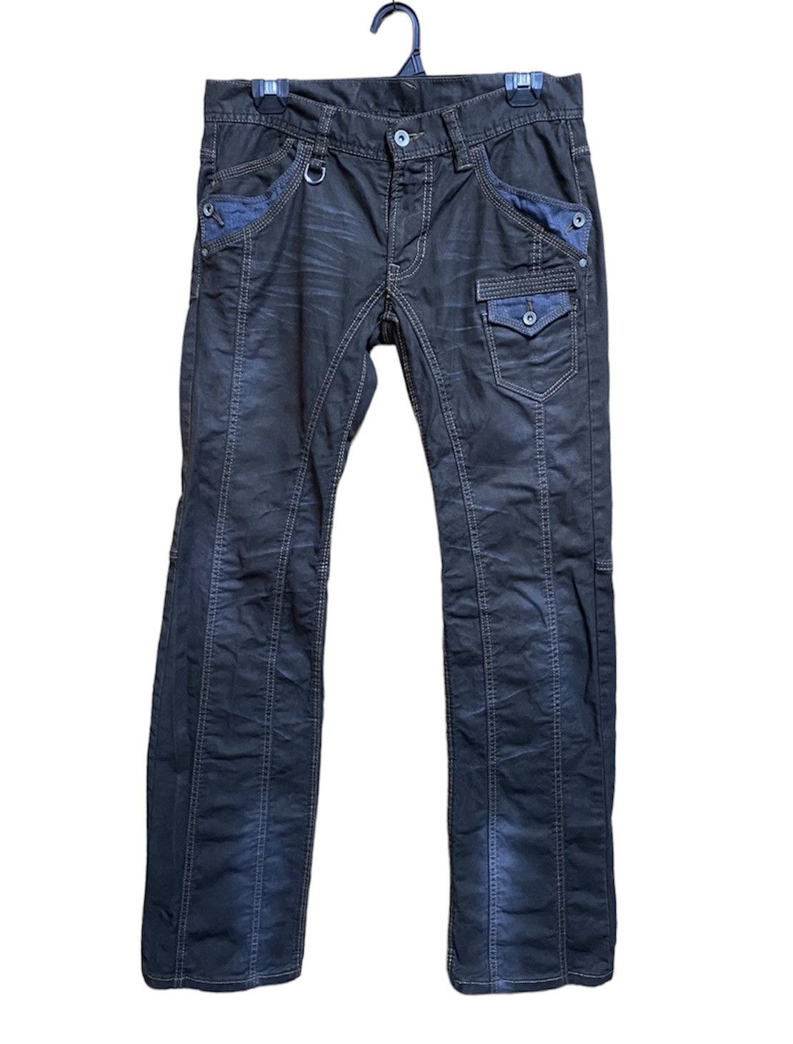 Isamu Katayama Backlash × Tornado Mart × Yasuyuki Ishii Flare Jeans Nicole Like Takahiromiyashita The Soloist pp20 Size US 32 / EU 48 - 5 Thumbnail