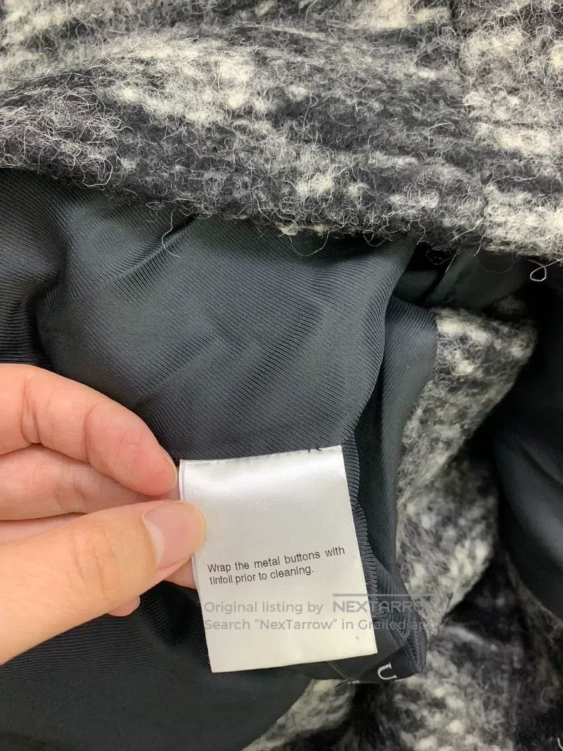 Gucci Gucci Gray double-breasted gold button jacket Size XS / US 0-2 / IT 36-38 - 7 Thumbnail