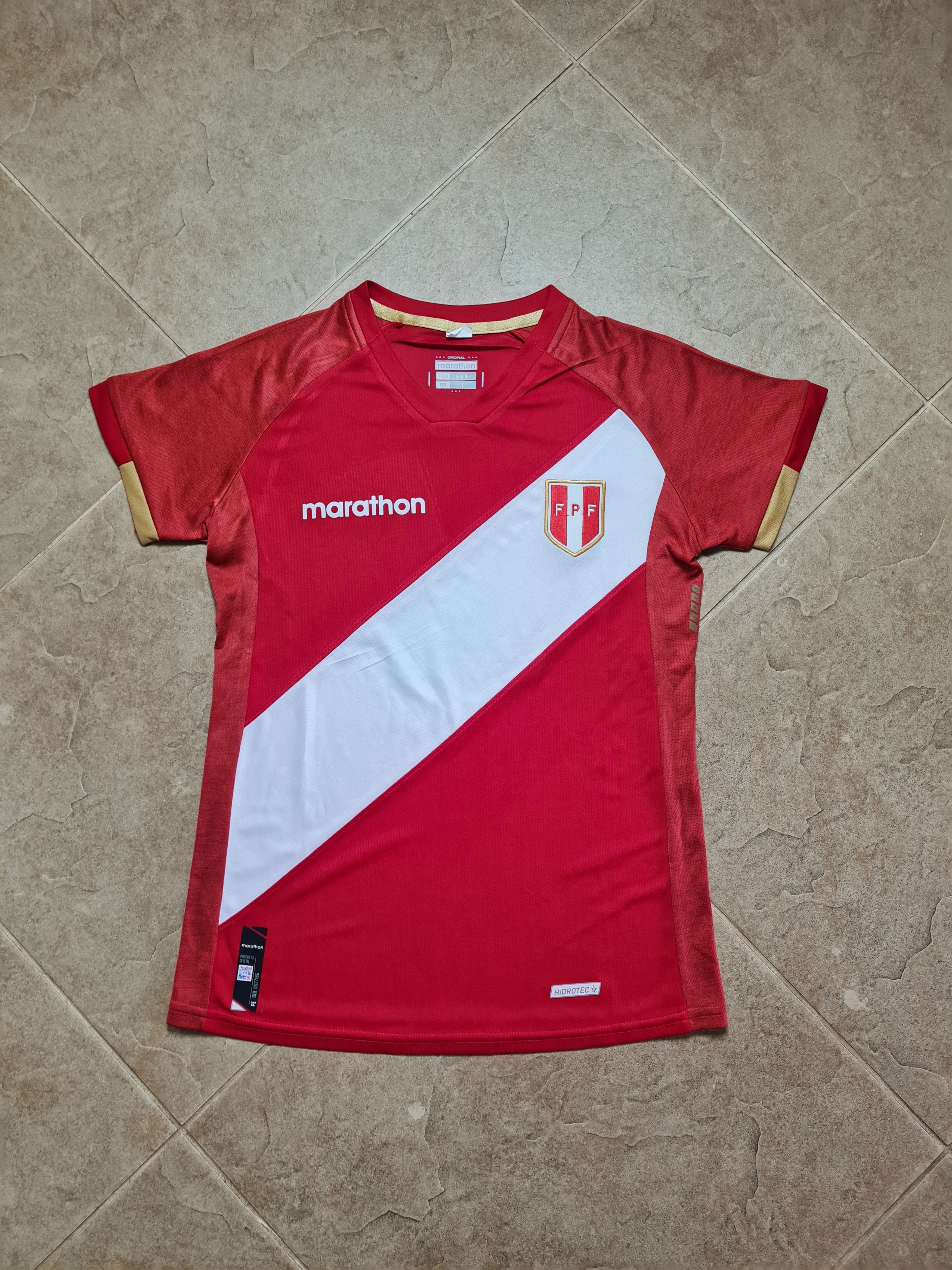 Other FOOTBALL MARATHON PERU 2020 2021 AWAY NATIONAL TEAM JERSEY Size US XS / EU 42 / 0 - 1 Thumbnail