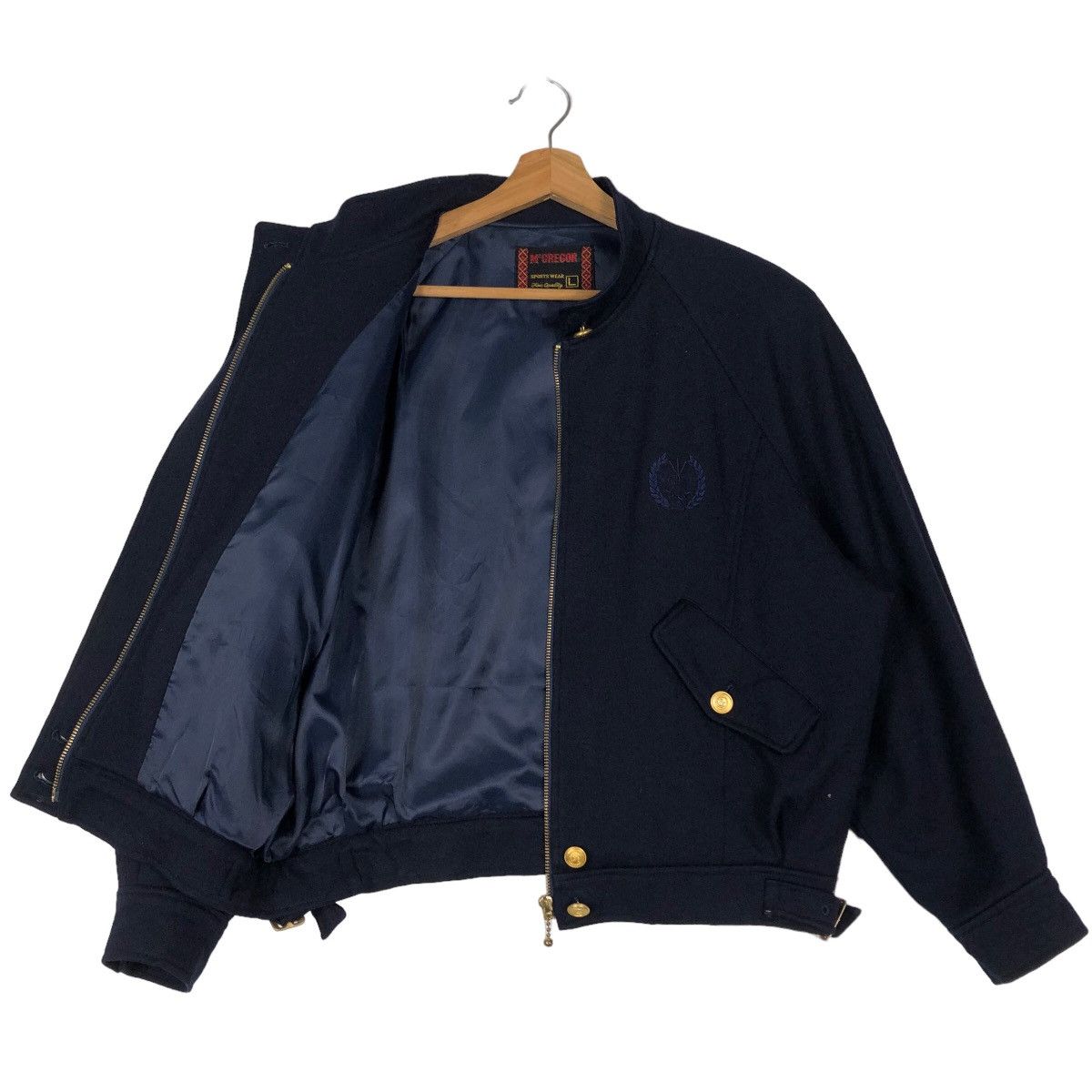 Japanese Brand 🔥90’s Vintage Bomber Jacket Mc Gregor Issey Miyake Japan Size US L / EU 52-54 / 3 - 8 Thumbnail