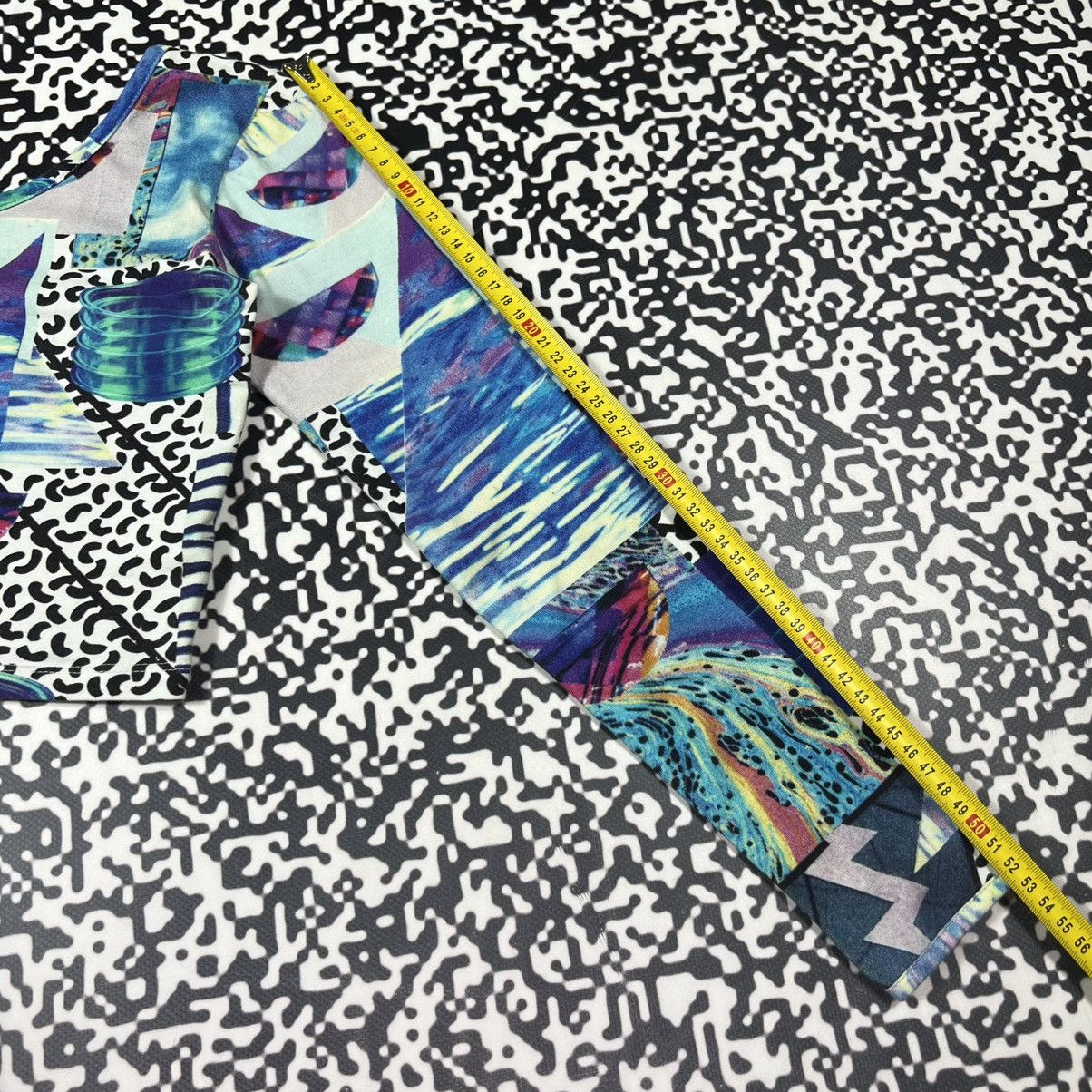 Japanese Brand Vintage Y2K Illustrated People Abstract 3D Print Longsleeve Size S / US 4 / IT 40 - 15 Thumbnail
