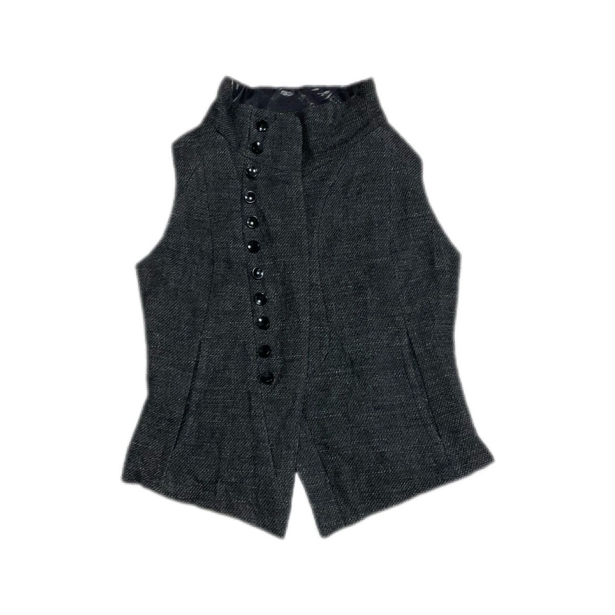 Bajra × If Six Was Nine × Japanese Brand 🔥Sick Y2K Bajra Reversible Wool Down Leather Vest Size US S / EU 44-46 / 1 - 5 Thumbnail