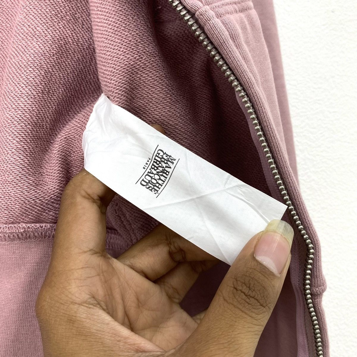 Marithe + Francois Girbaud Marithe Francois Girbaud Paris Embroidery Crop Zip Hoodie Size S / US 4 / IT 40 - 5 Thumbnail