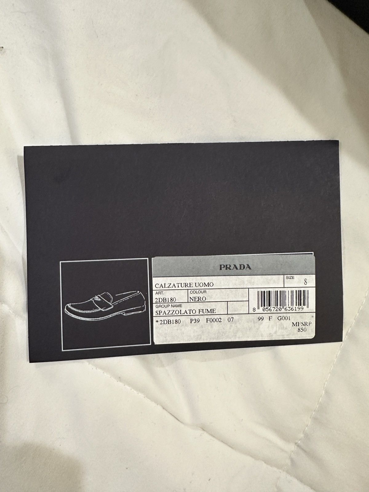 Prada Prada Saffiano Loafers Size US 8.5 / EU 41-42 - 6 Thumbnail