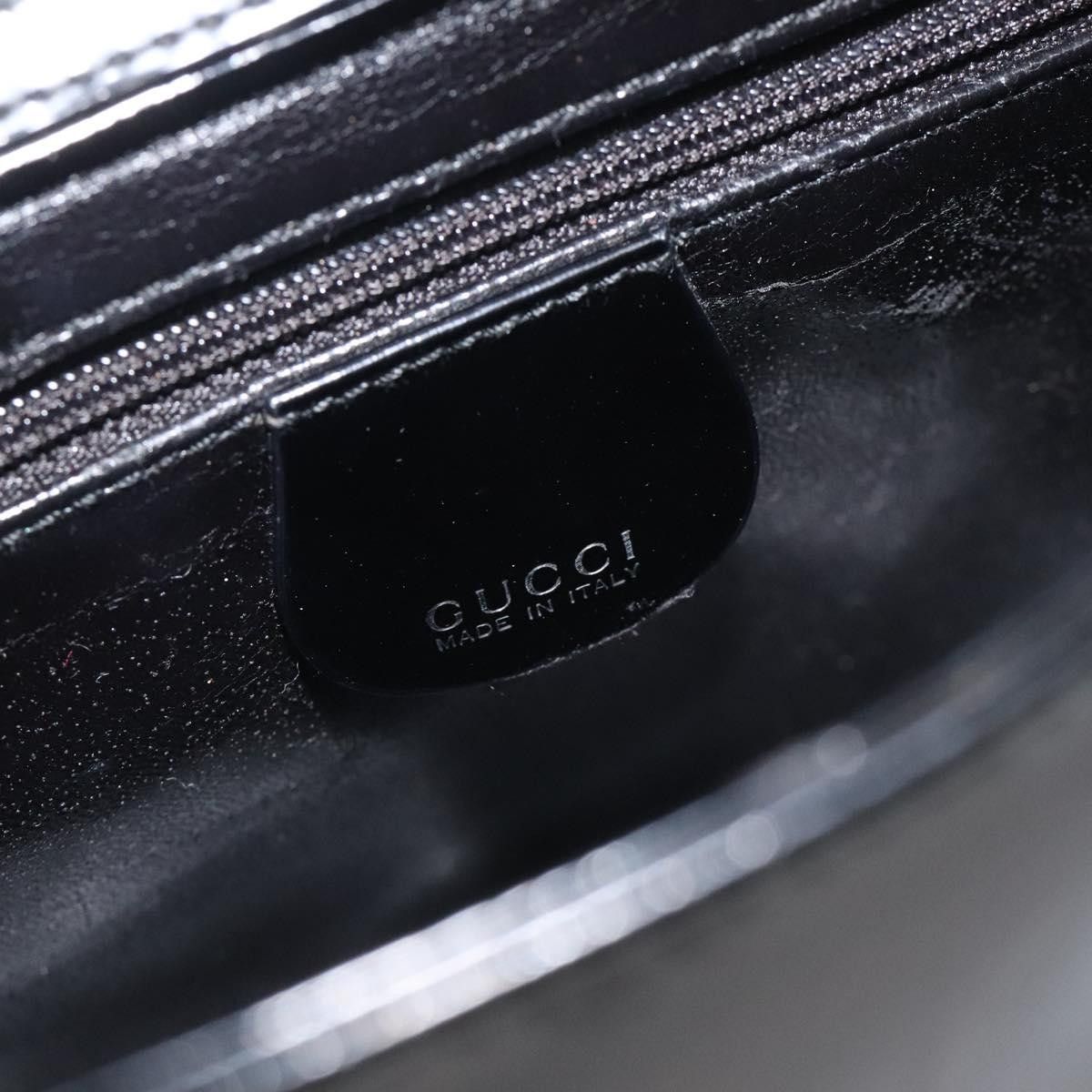 Gucci GUCCI Shoulder Bag Patent Leather Black 000 1013 000 1013 Size ONE SIZE - 14 Thumbnail
