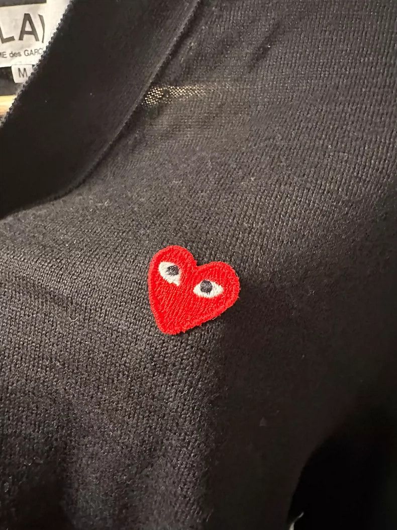 Comme des Garcons Comme Des Garcons Men's Cardigan Little Red Heart Size US M / EU 48-50 / 2 - 3 Thumbnail