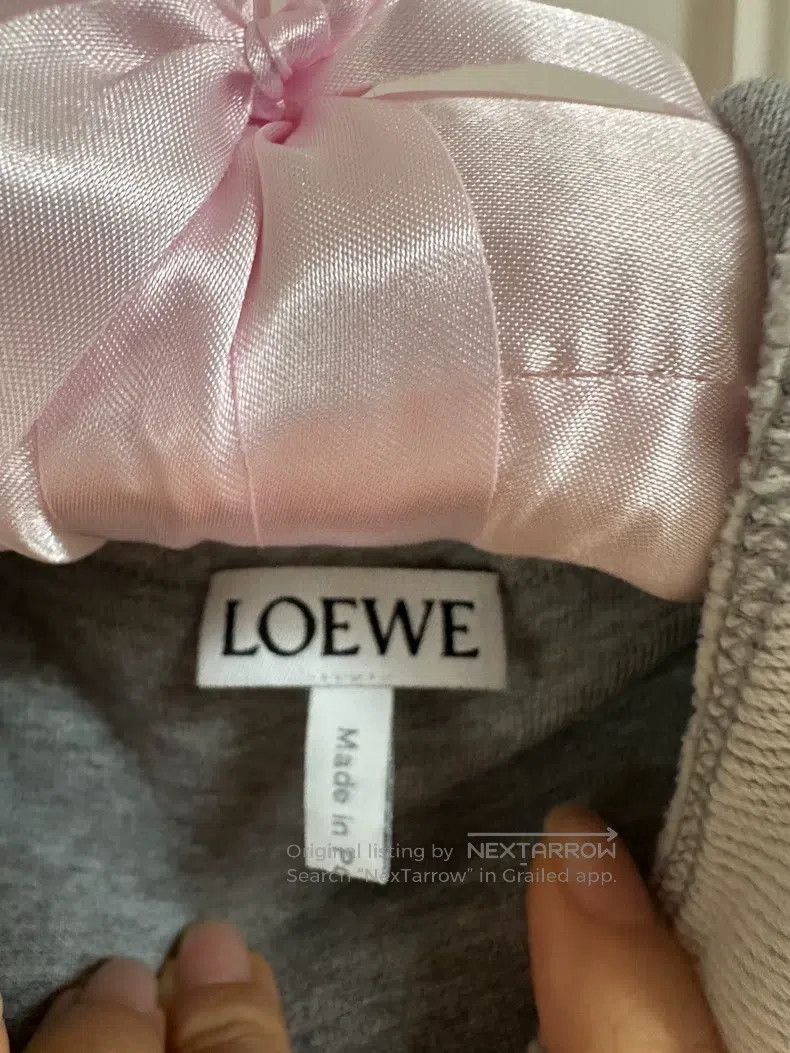Loewe Loewe Gray Logo Sweatshirt Size XS / US 0-2 / IT 36-38 - 3 Thumbnail