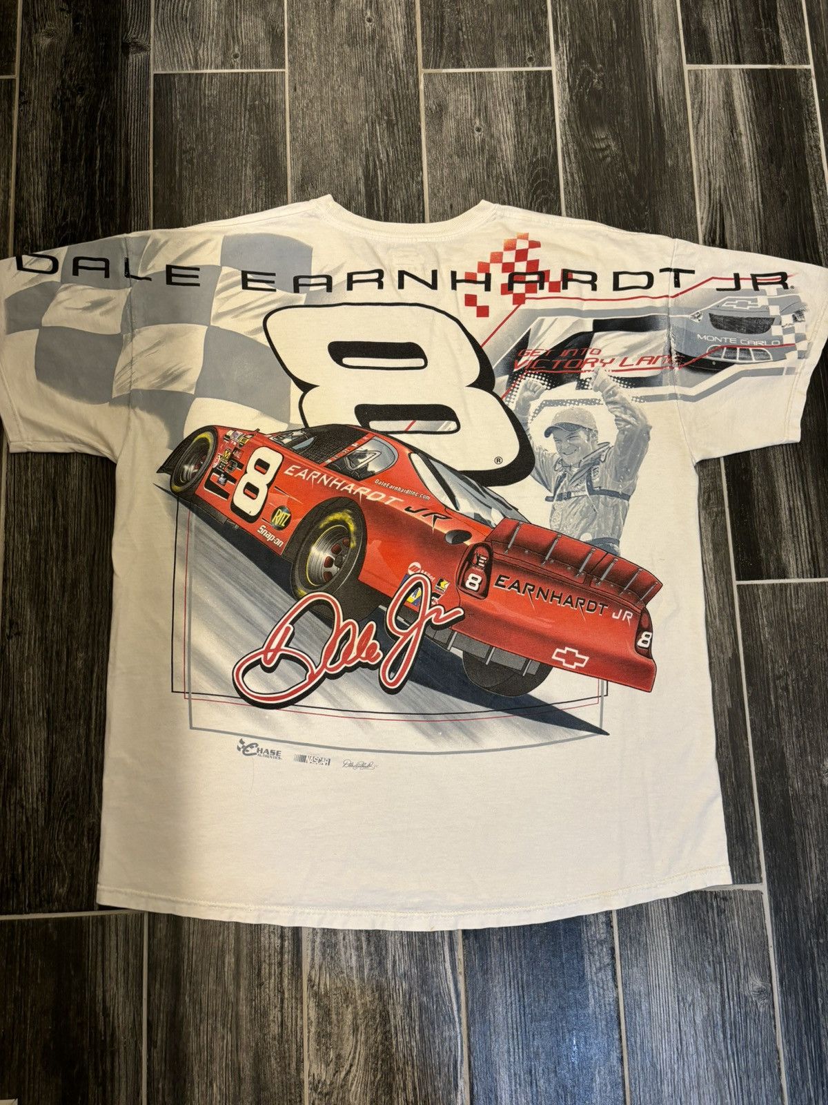 Chase Authentics × Vintage Dale Earnhardt Jr Vintage Tee Size US L / EU 52-54 / 3 - 3 Thumbnail
