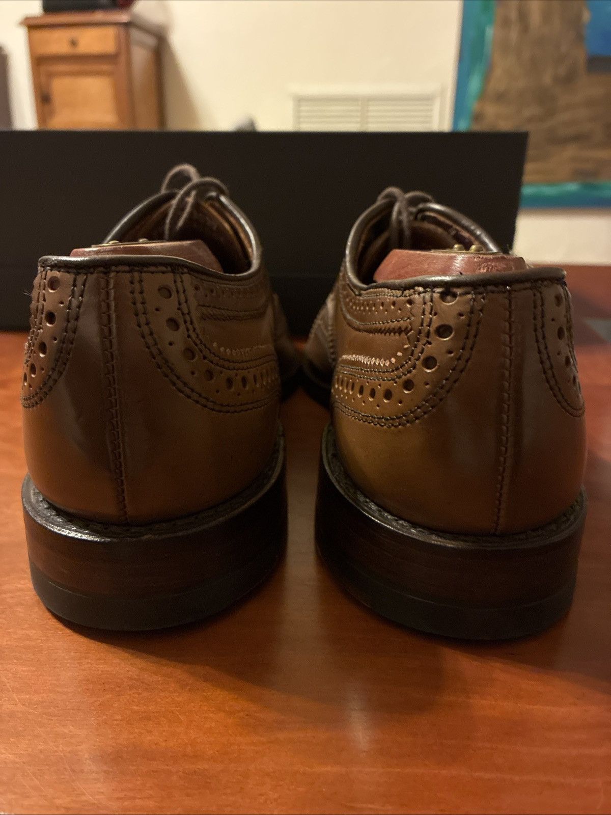 Allen Edmonds Allen Edmonds Bourbon Shell Cordovan Strand US7.5D New Size US 7.5 / EU 40-41 - 2 Thumbnail