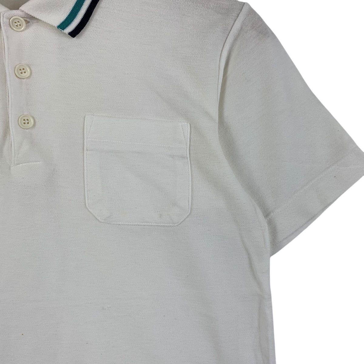 Asics Vintage 90’ ASICS x JASPO Made In Japan Polo Tee Shirt Size S / US 4 / IT 40 - 5 Thumbnail