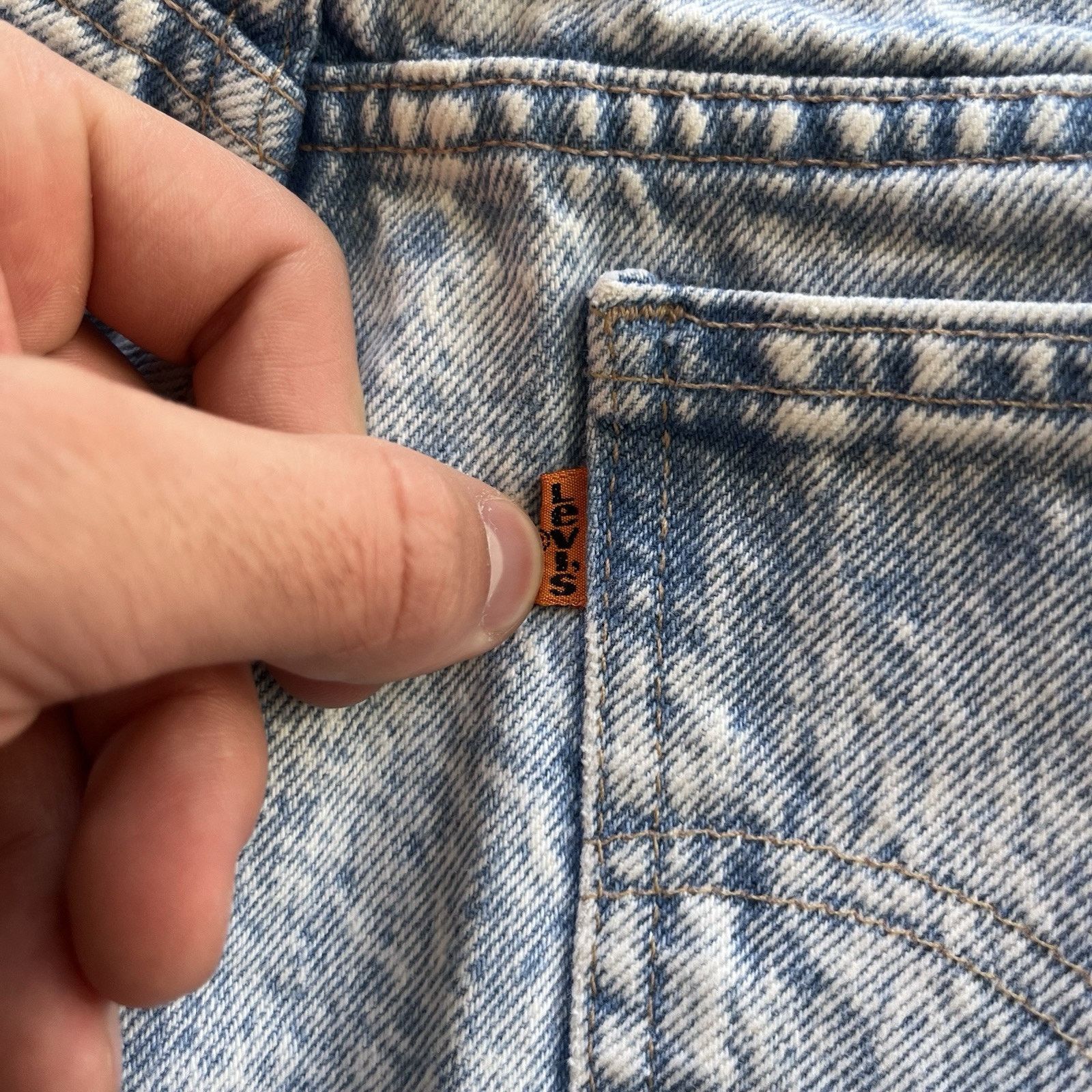 Levi's Vintage Levi’s Orange Tab Husky Jeans Men’s Size 33 X 30 Size US 33 - 3 Thumbnail
