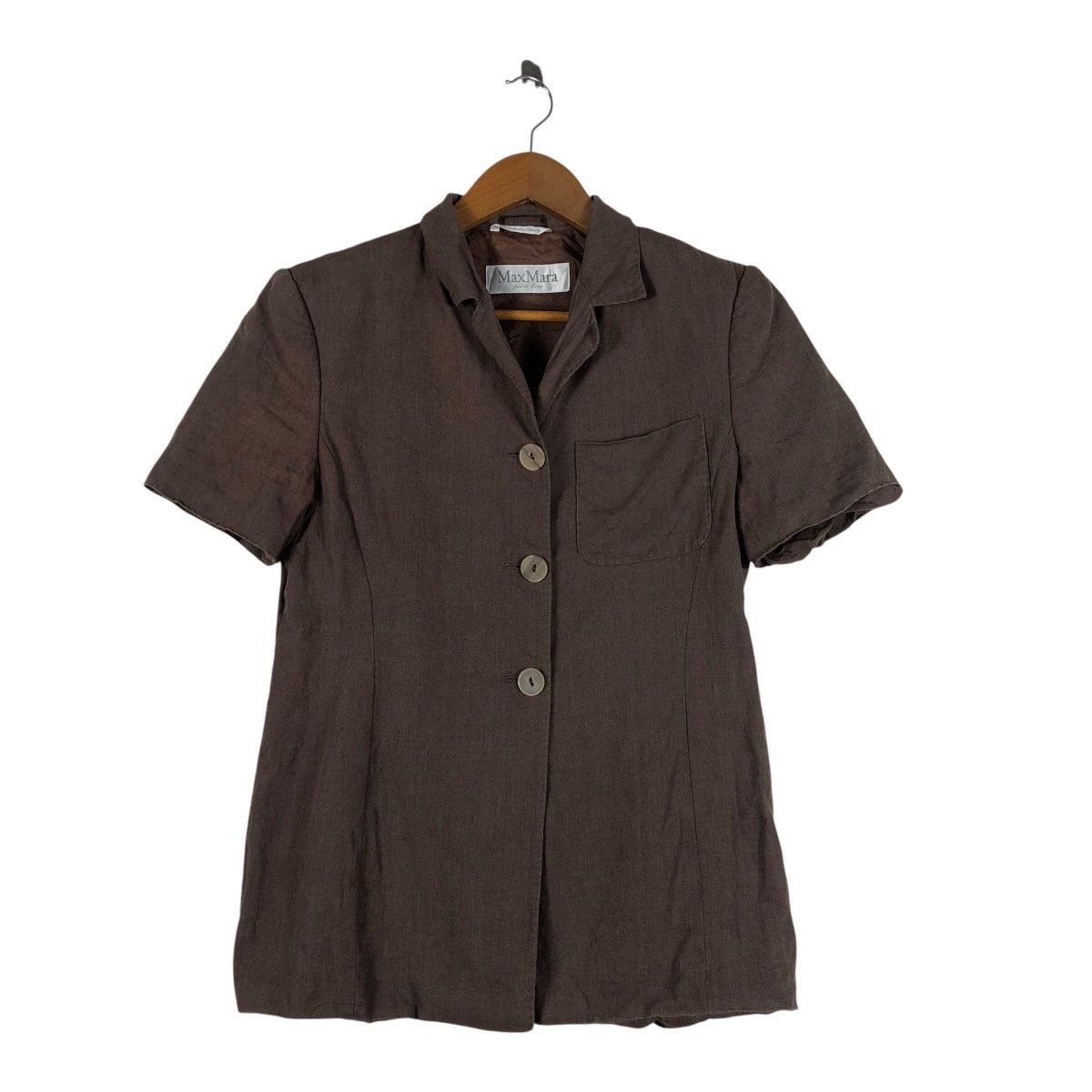 Other MAX MARA 3 Button Blouse Shirt Size US S / EU 44-46 / 1 - 1 Thumbnail