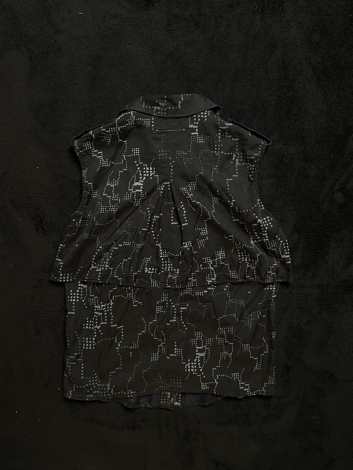 Maison Margiela Maison Margiela MM6 2013 Sleeveless Shirt Size M Size M / US 6-8 / IT 42-44 - 3 Thumbnail