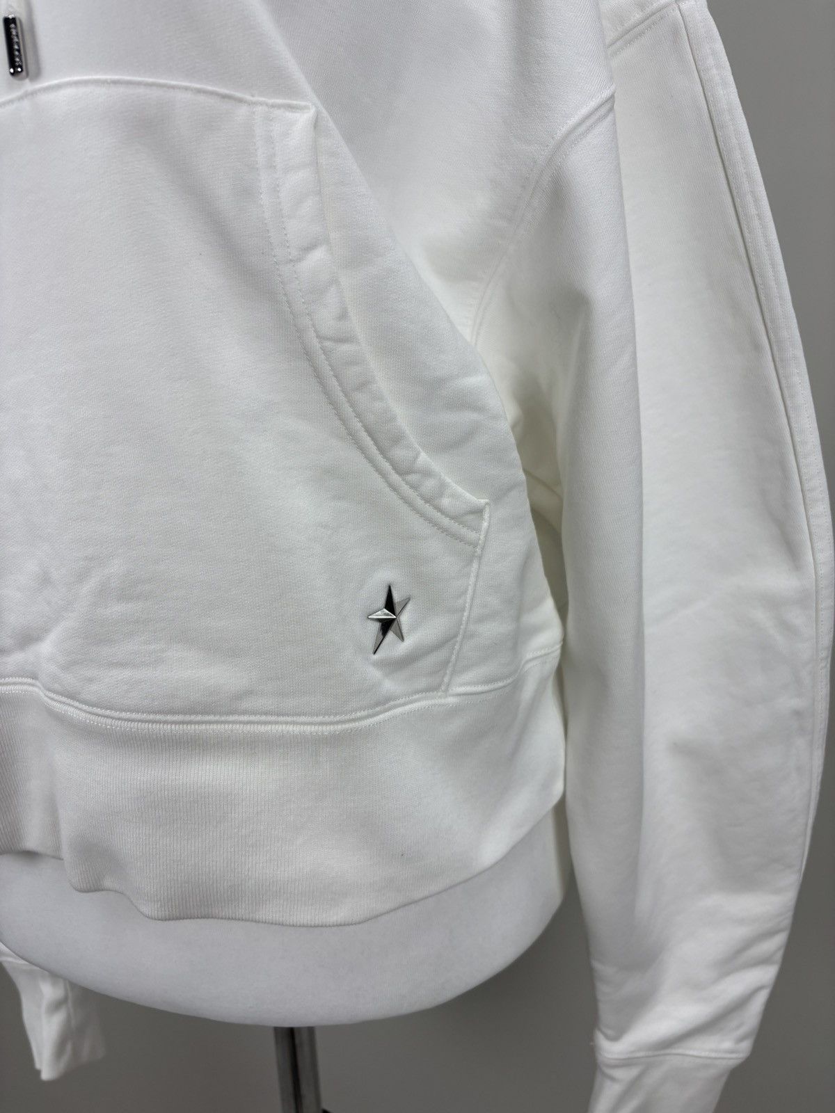 H&M × Mugler Womens hoodie Mugler H&M Size L Color White Size L / US 10 / IT 46 - 6 Thumbnail