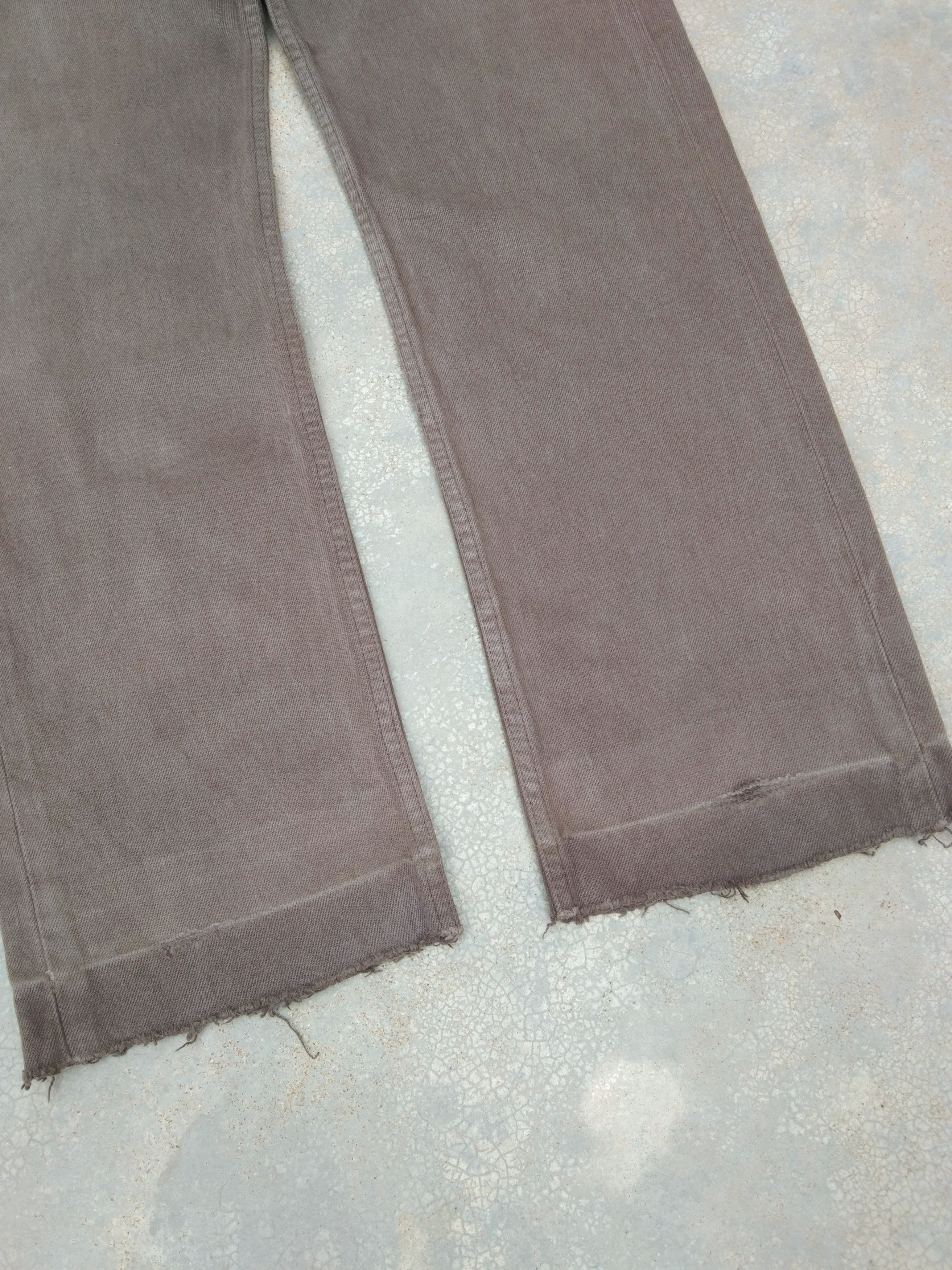 Levi's × Vintage 90s Vintage Levis 501 Earth Tone Distressed Jeans 29x30 Size US 29 - 3 Thumbnail