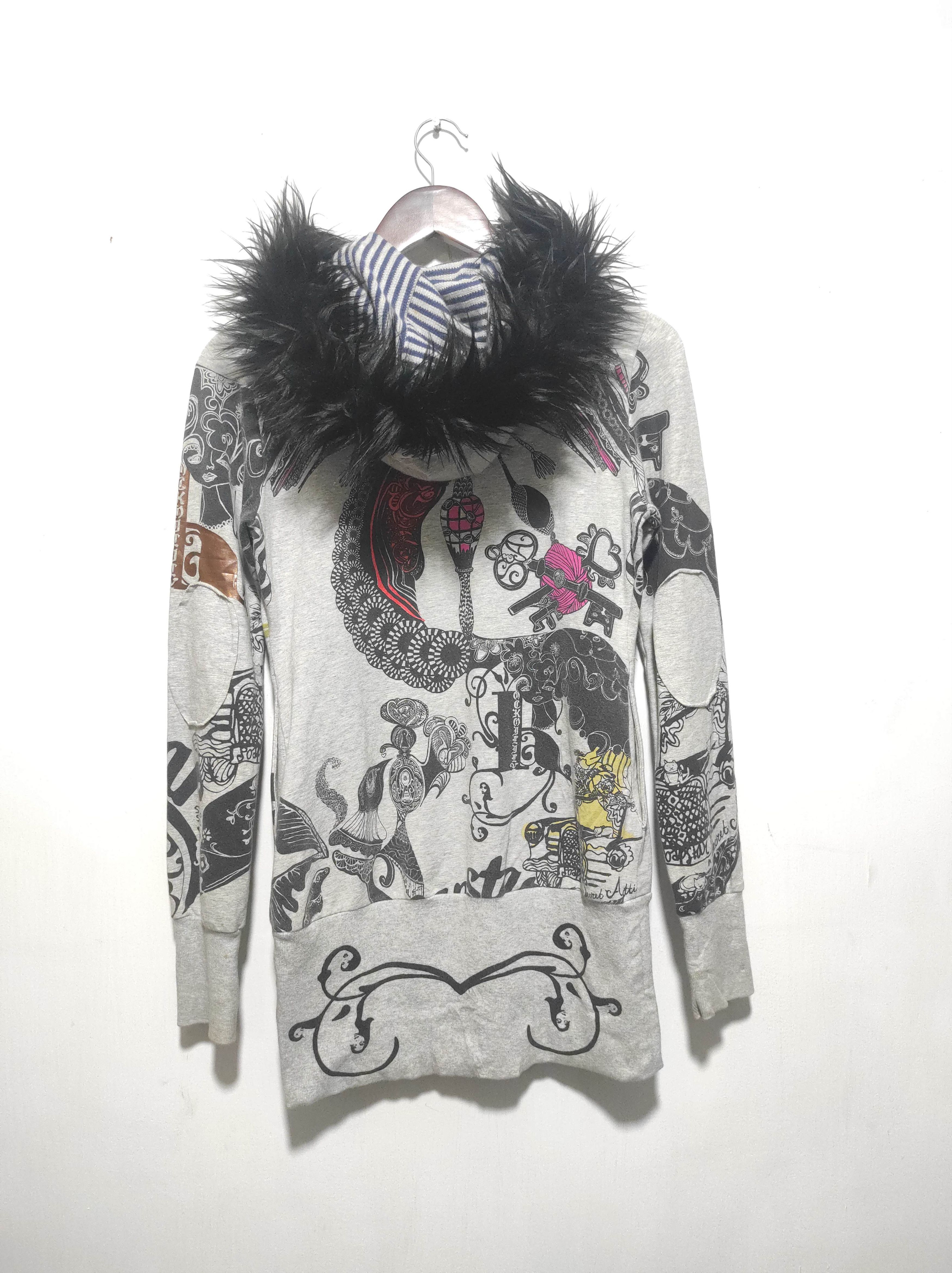 If Six Was Nine Oilily Zipper Fur Hoodie LGB style Size S / US 4 / IT 40 - 16 Thumbnail