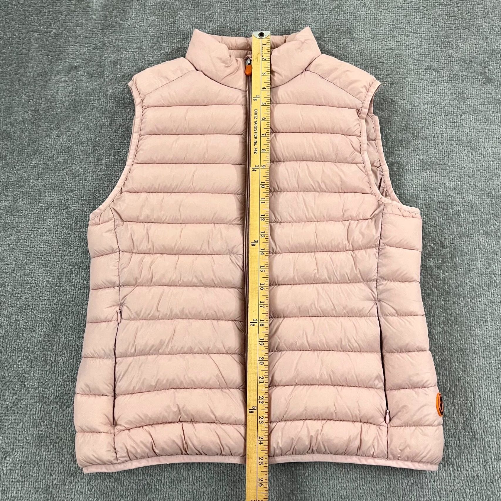 Save The Duck Save The Duck Plumtech Vest Womens Size 3 Large Blush Pink Puffer Coat Full Zip Size L / US 10 / IT 46 - 4 Thumbnail
