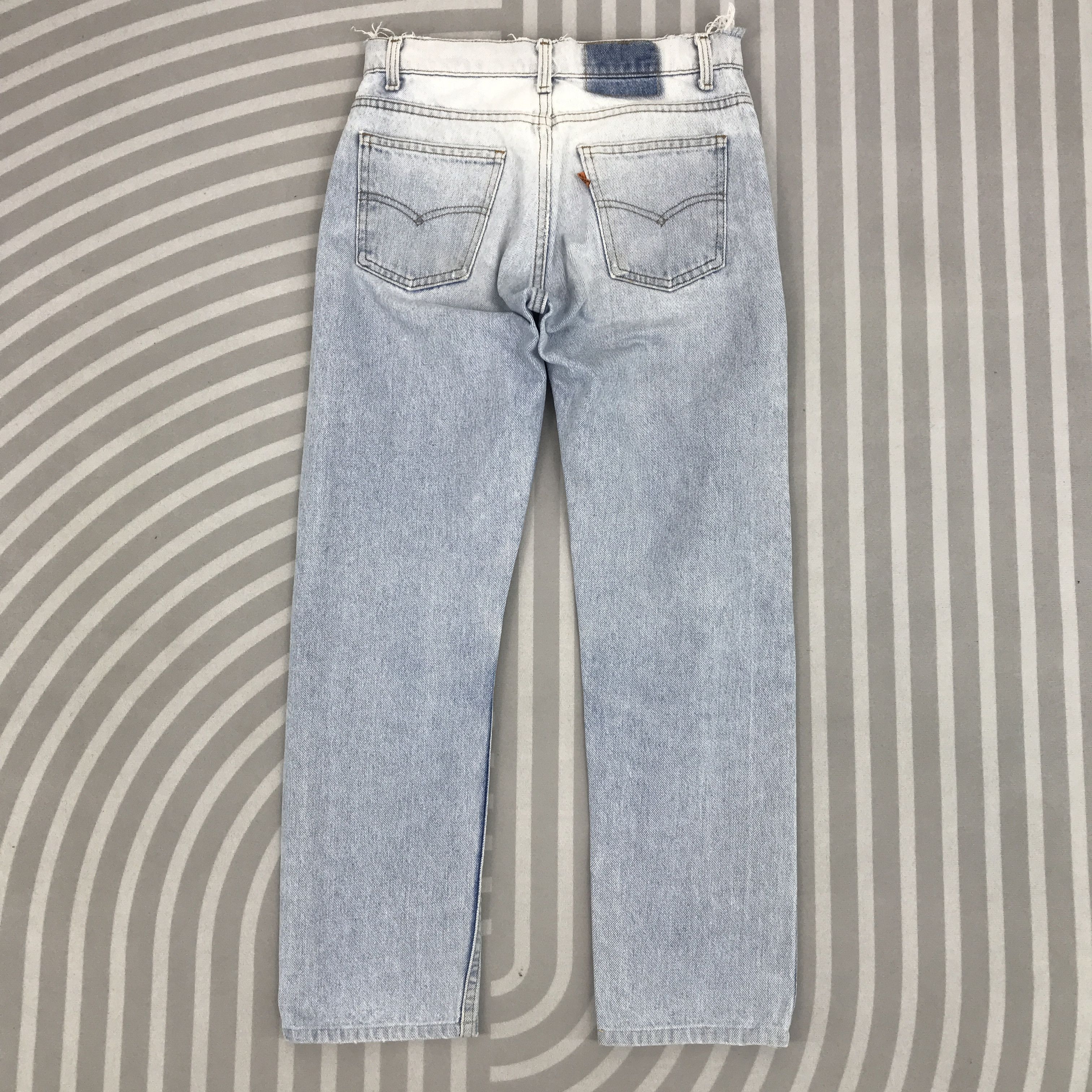 Levi's × Vintage Vintage Levi's Distressed Light Wash Denim pants Size US 27 - 4 Thumbnail