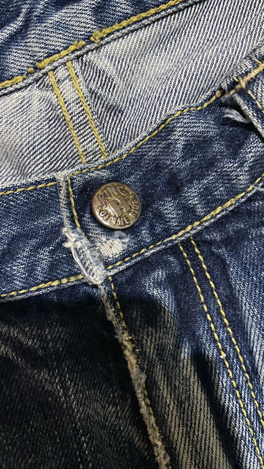 Blue Blue Japan Distressed Blue Blue King Of The Blue Jeans Size US 30 / EU 46 - 7 Thumbnail