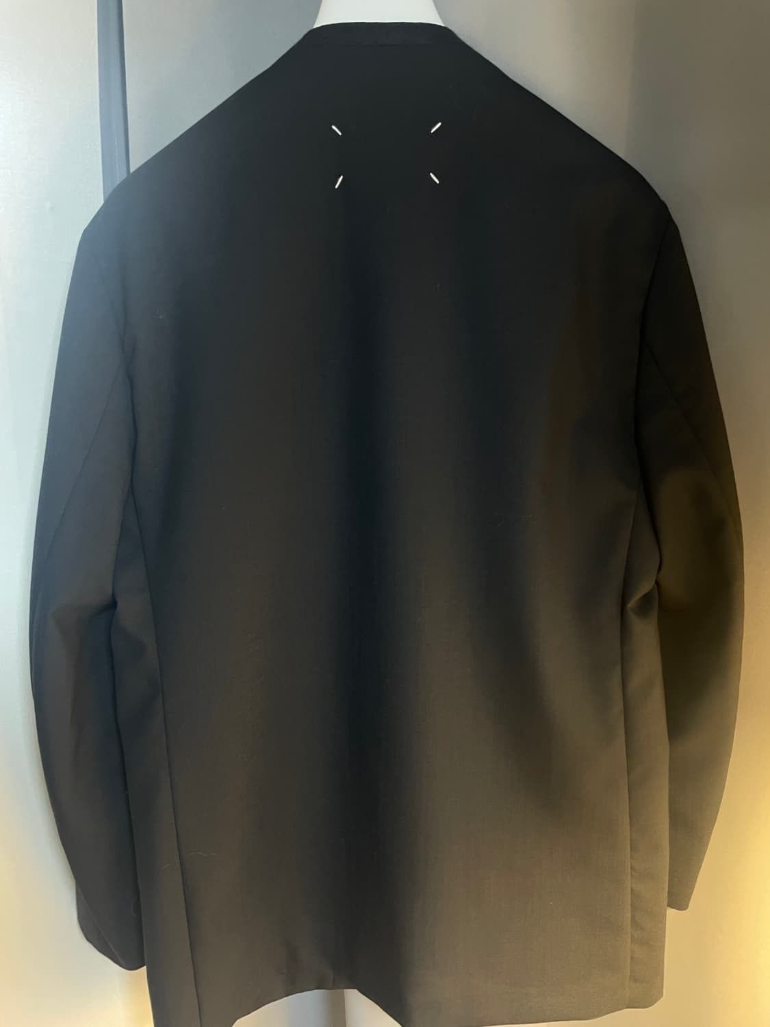 Maison Margiela Maison Margiela Collarless suit jacket 2501-Nextarrow Size US S / EU 44-46 / 1 - 2 Thumbnail