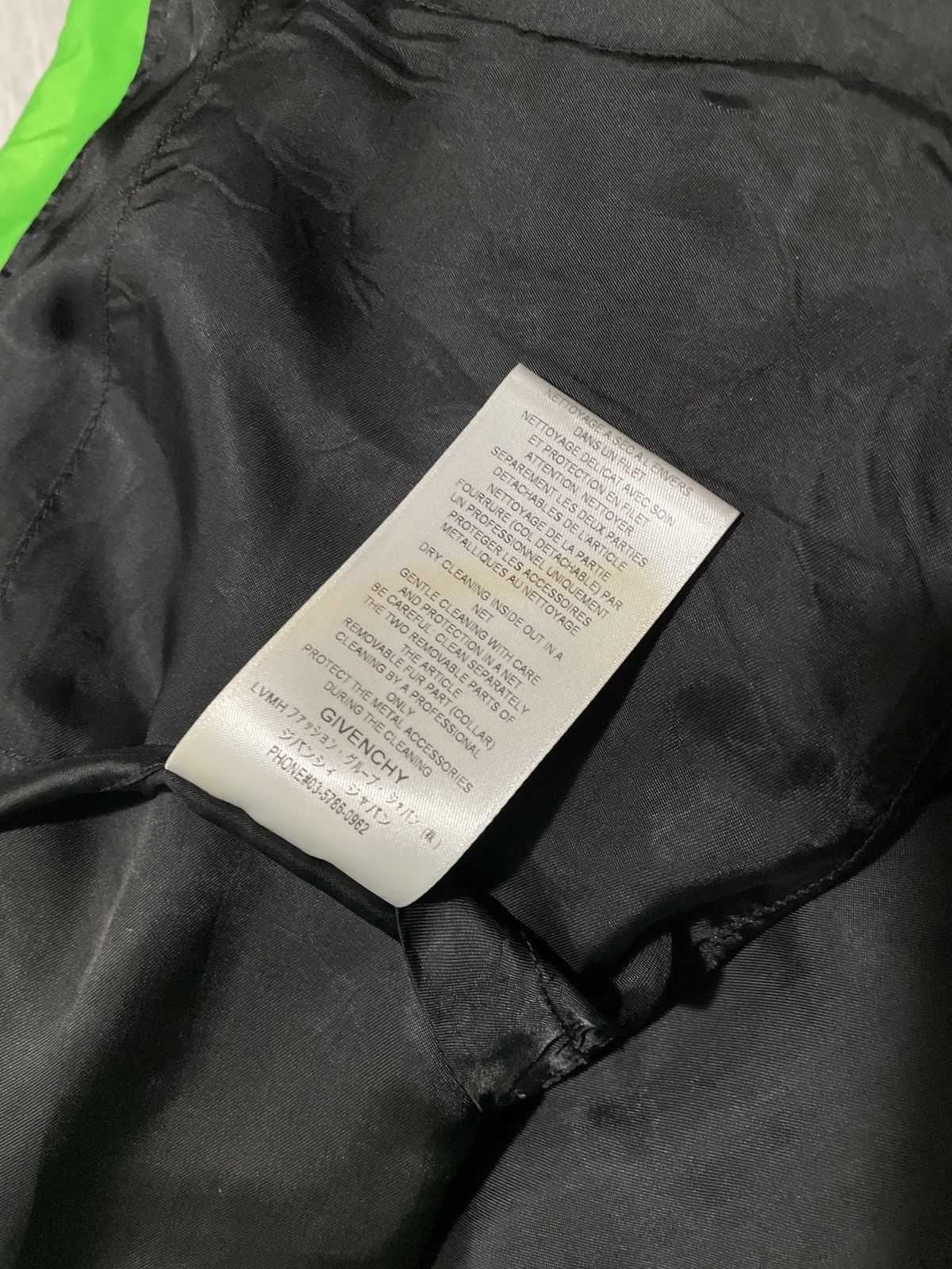 Givenchy Givenchy Neon Green Shearling Jacket Size US M / EU 48-50 / 2 - 13 Thumbnail