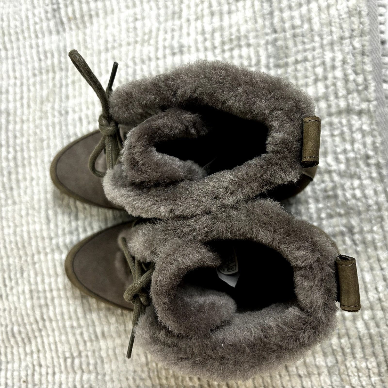 Ugg UGG Bridgit US 8 EU 39 Women’s Dark Gray Waterproof Suede We Size US 8 / IT 38 - 6 Thumbnail