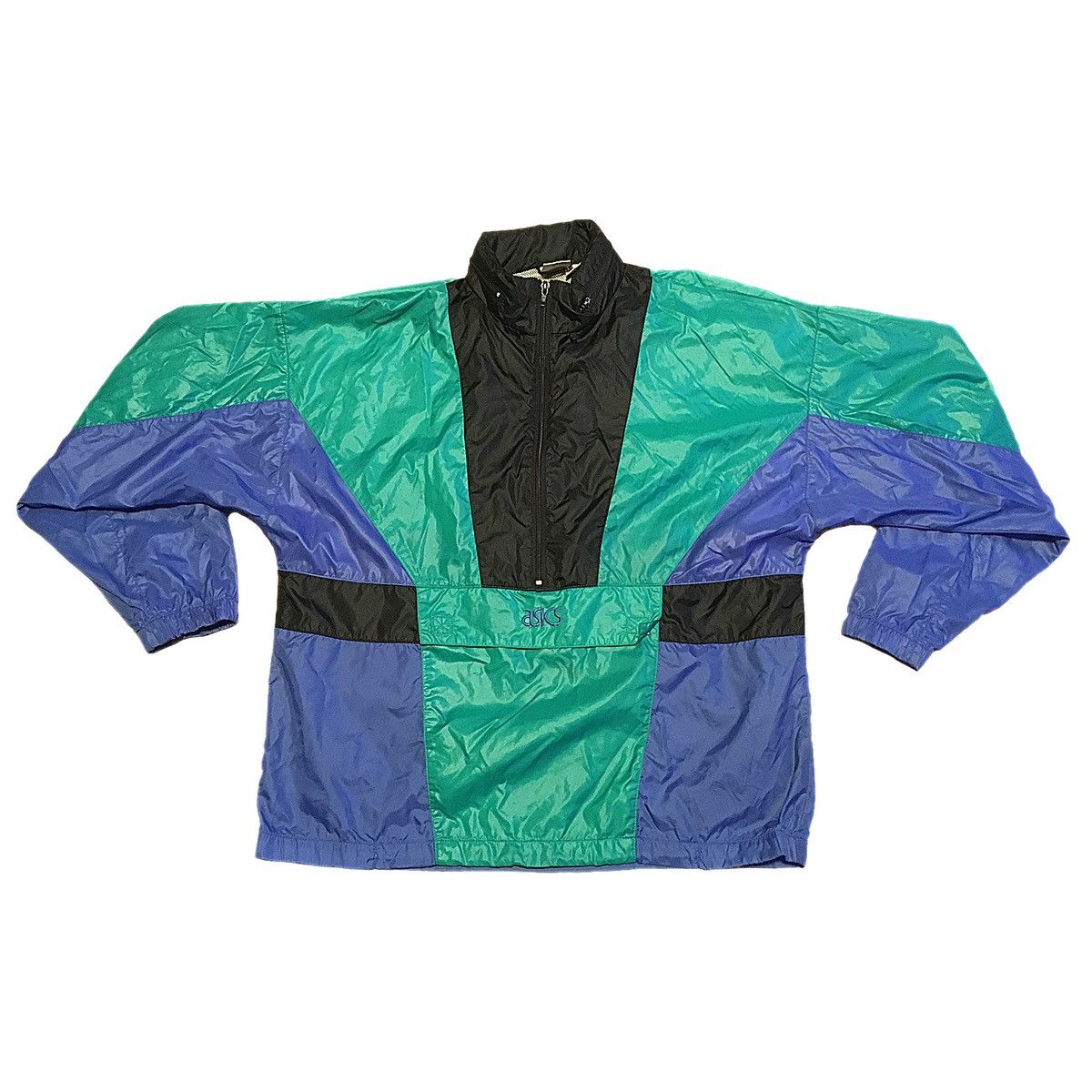Vintage Vintage ASICS Jacket Size US L / EU 52-54 / 3 - 1 Thumbnail