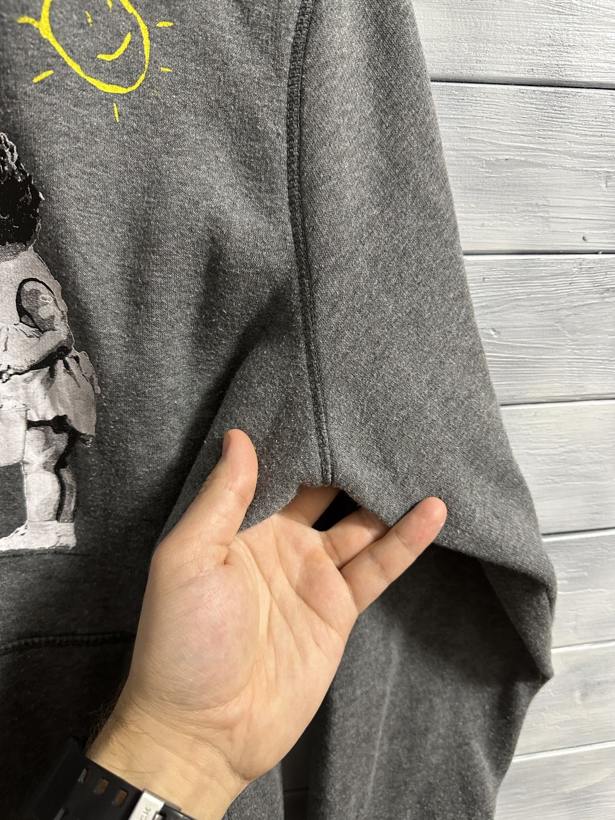 Japanese Brand Rare Vintage Hoodie Brandalised By Home Base Banksys Graffit Size US M / EU 48-50 / 2 - 10 Thumbnail