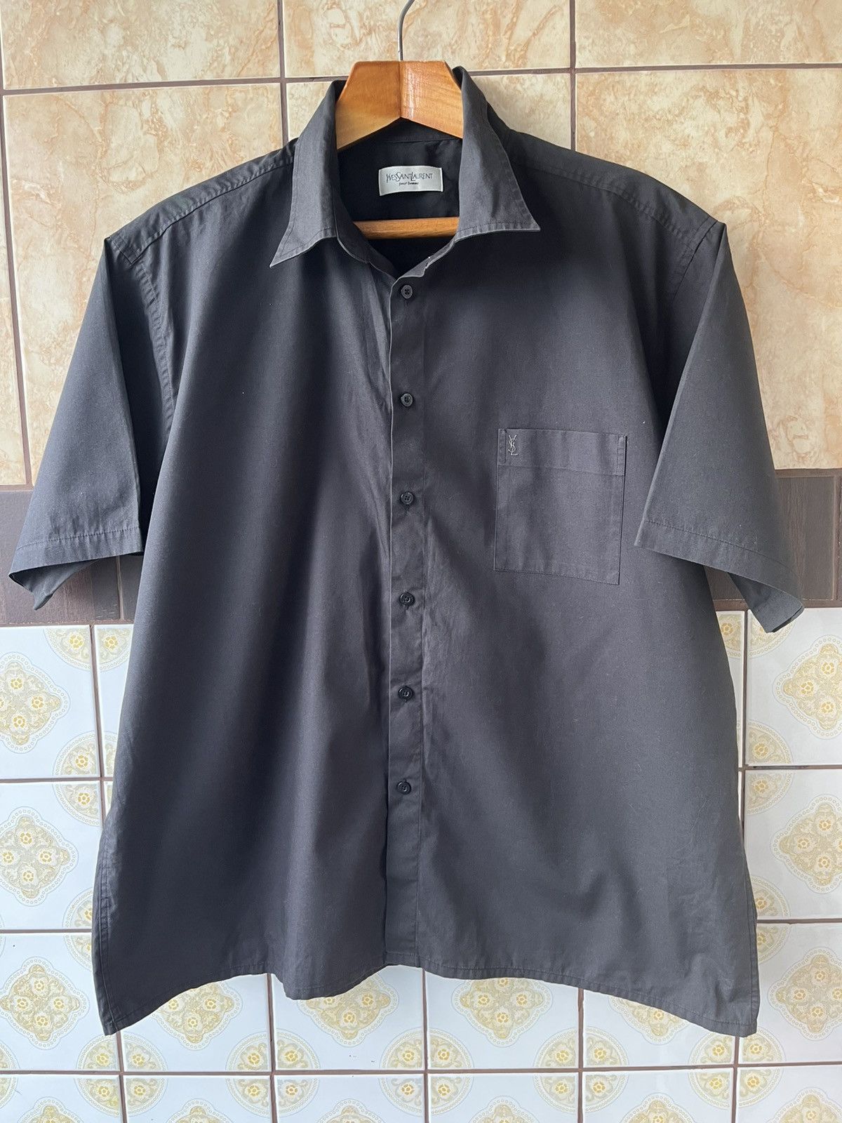 Vintage Yves Saint Laurent up button shirt