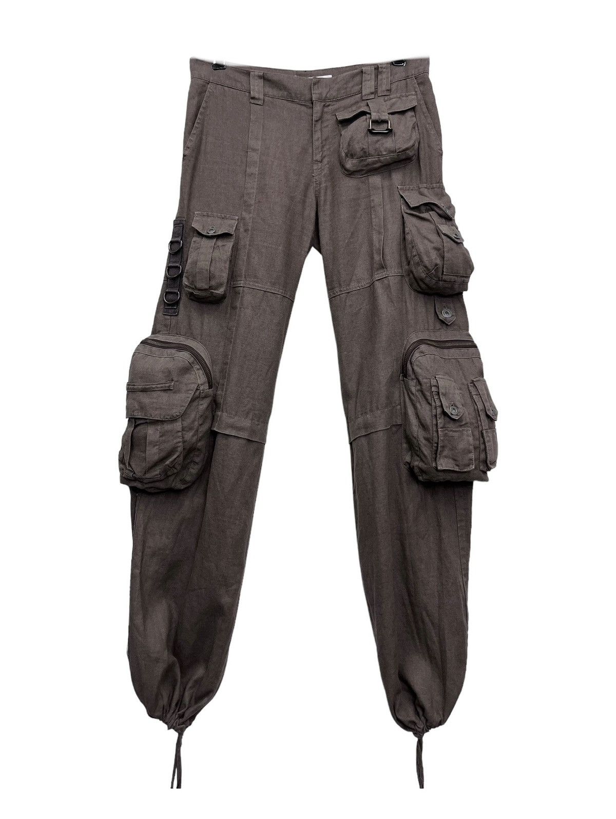 goa linen cotton military cargo pants 【公式通販】