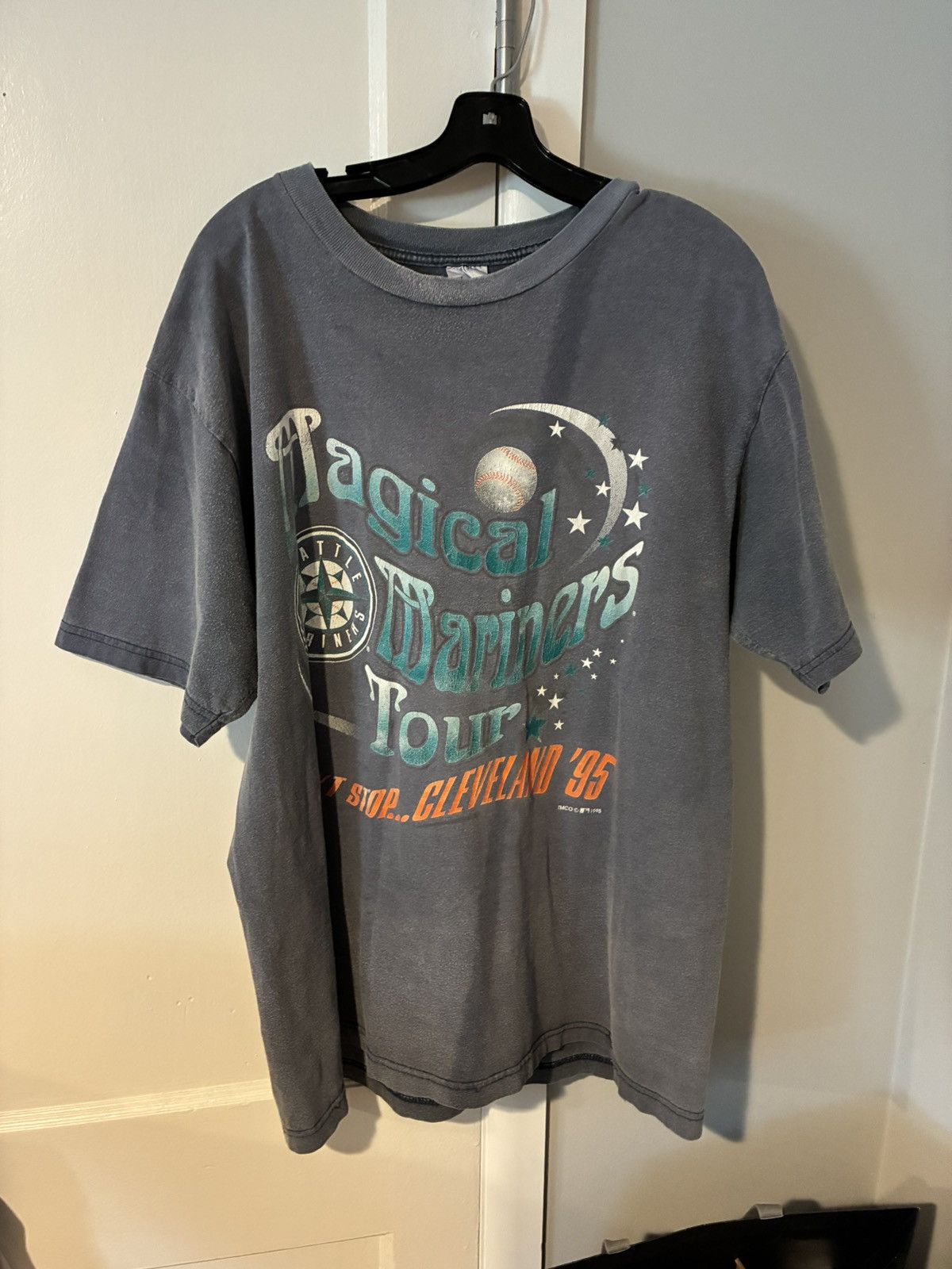 Champs Sport 1995 Vintage Mariners Tee Size US XL / EU 56 / 4 - 1 Thumbnail