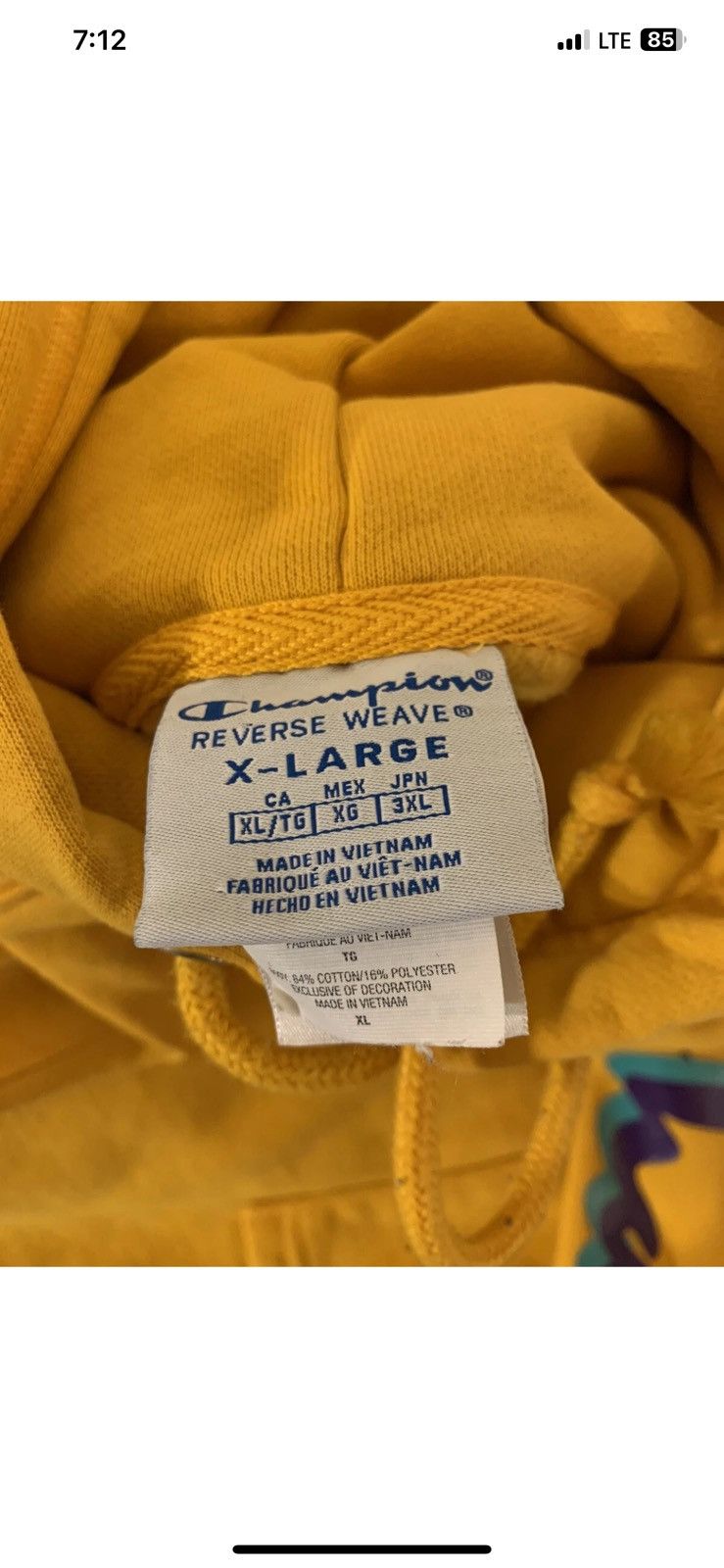 Champion × Coca Cola Vtg Champion x Coca Cola mens sz XL reverse weave hoodie Size US XL / EU 56 / 4 - 2 Thumbnail