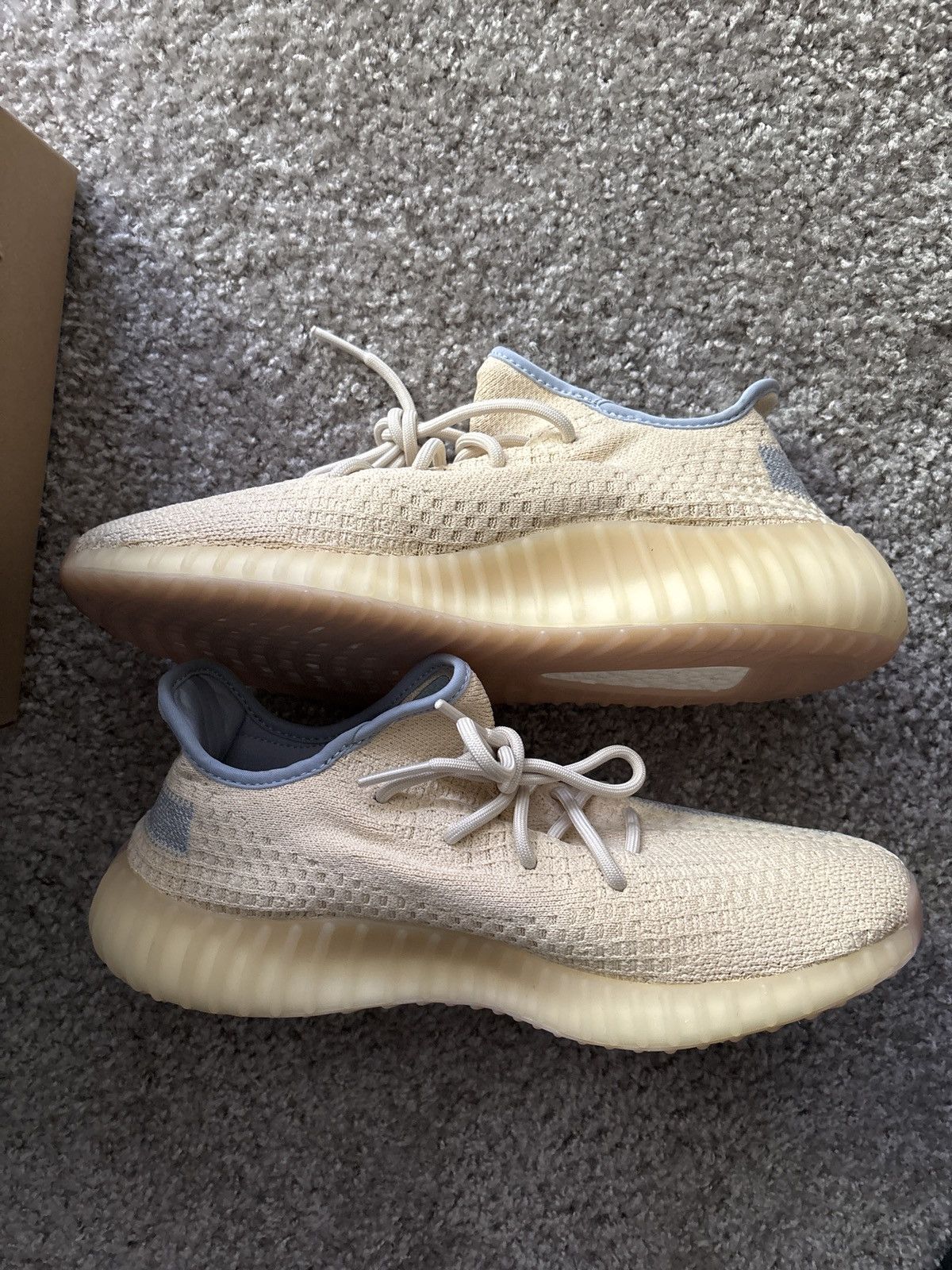 Yeezy Adidas Yeezy Boost 350 V2 Linen Size US 11 / EU 44 - 3 Thumbnail