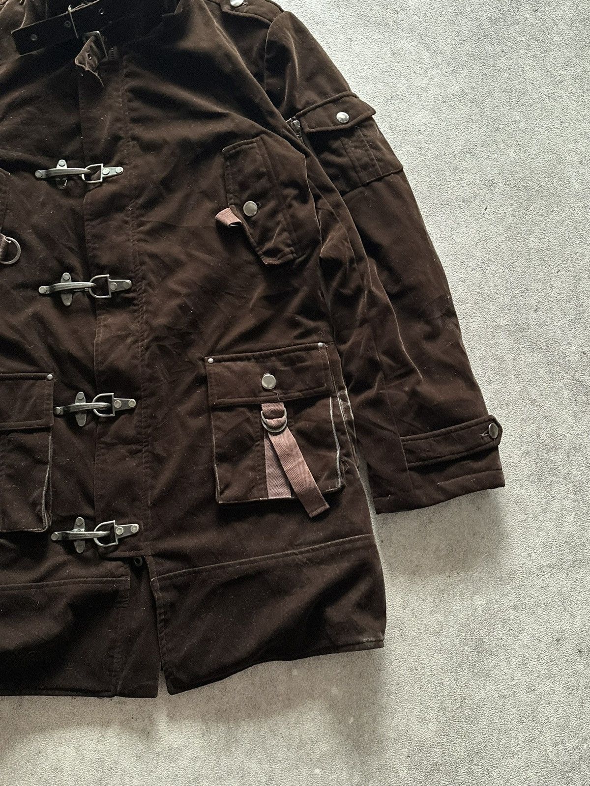 If Six Was Nine 90s Japanese Grunge Bondage Fireman Clasp Jacket Lgb Style Size US S / EU 44-46 / 1 - 3 Thumbnail