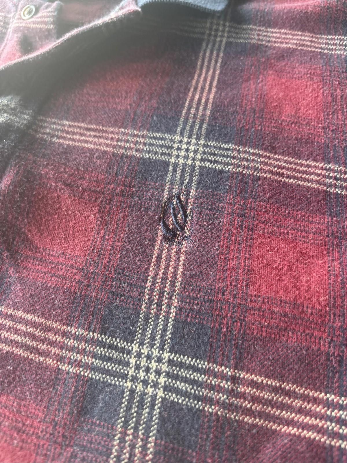 Nautica Vintage Nautica Shirt Mens L Navy Blue Red Plaid Button Down Size US L / EU 52-54 / 3 - 3 Thumbnail