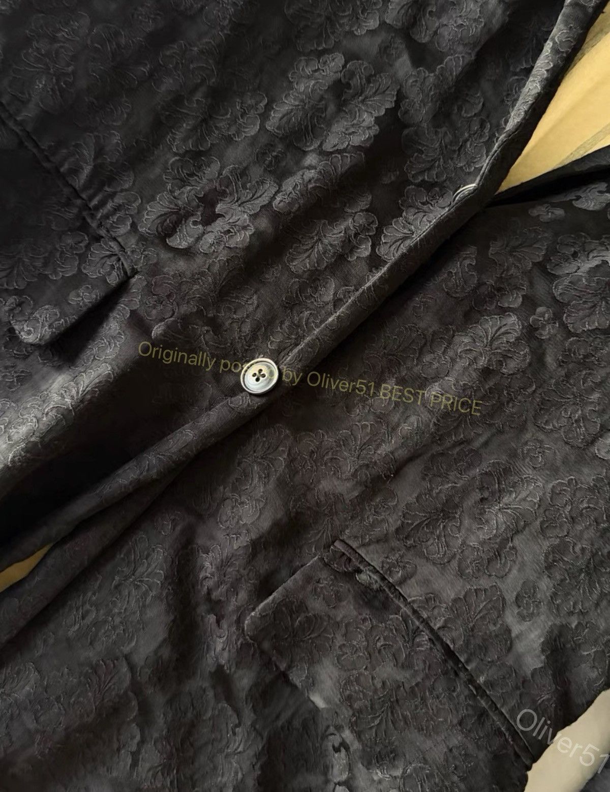 Uma Wang Uma Wang 18FW jacquard spliced coat‑skirt set YYYY17/2610 Size M / US 6-8 / IT 42-44 - 4 Thumbnail