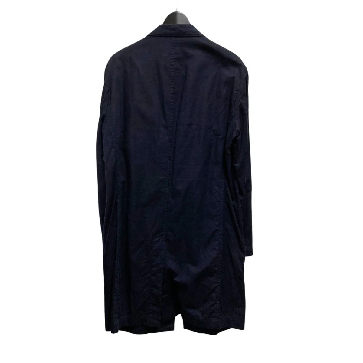 Yohji Yamamoto YOHJI YAMAMOTO PRODUCE Cotton linen blend long jacket Size US M / EU 48-50 / 2 - 2 Thumbnail