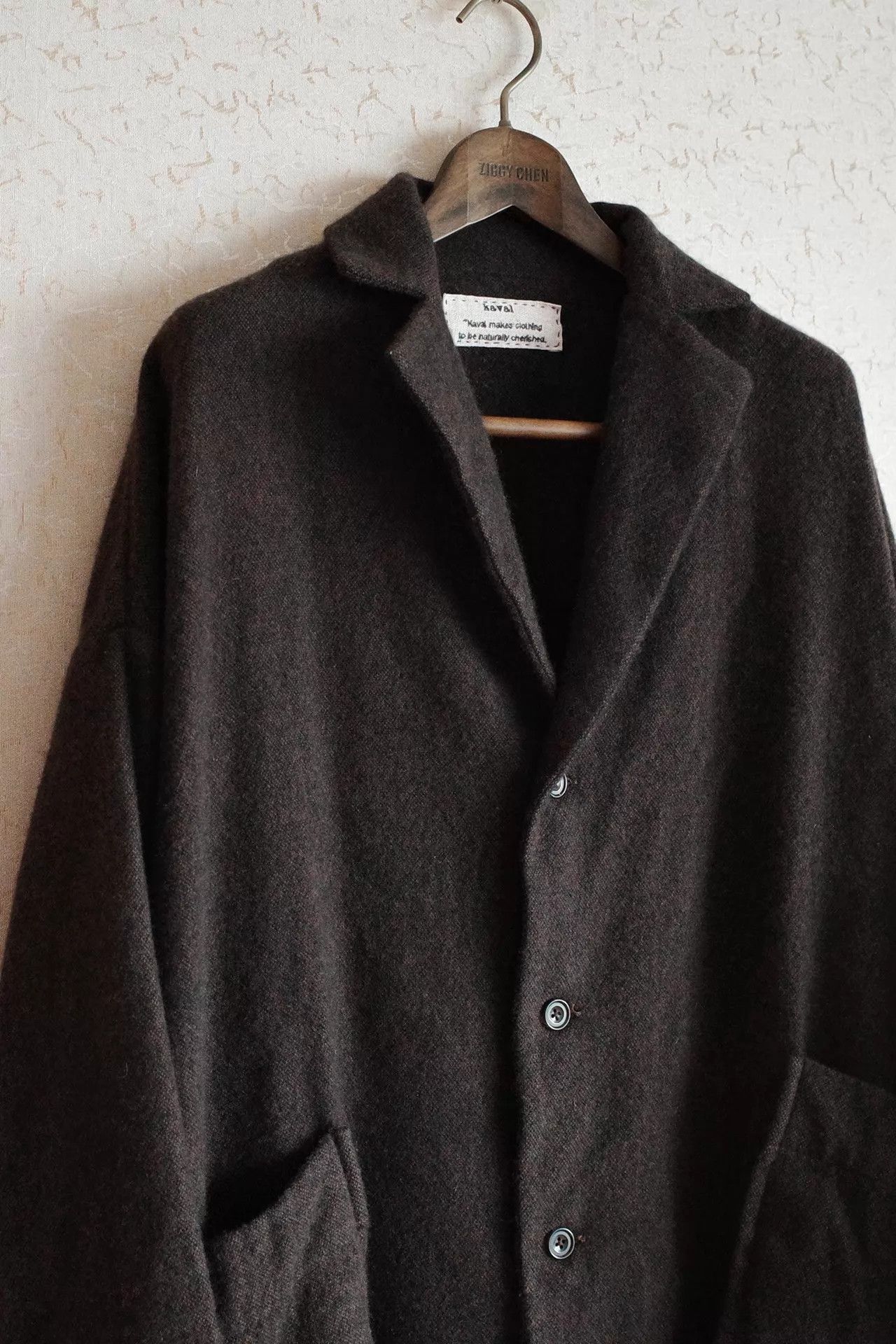 Other Kaval 00s Deep Brown Cashmere Overcoat Size US M / EU 48-50 / 2 - 4 Thumbnail